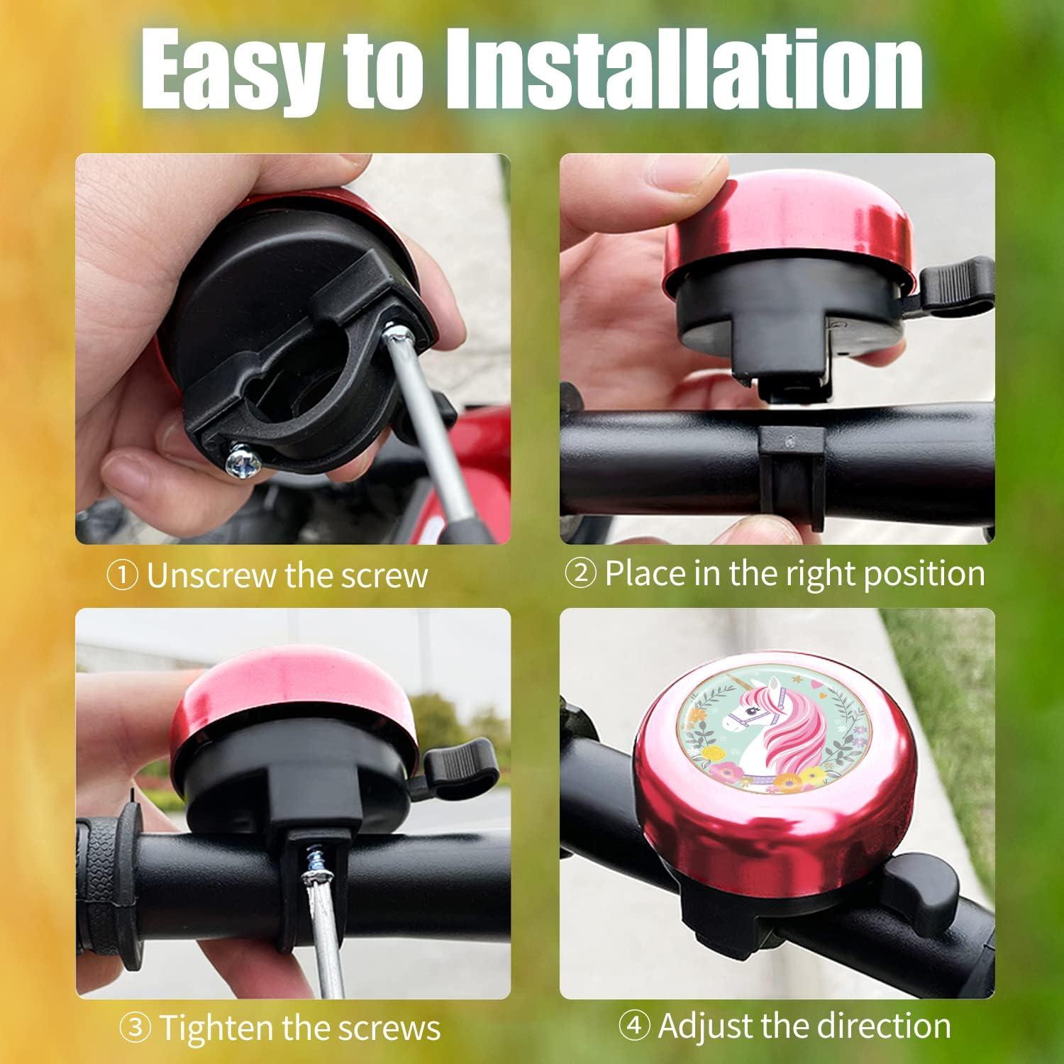 Timbre de Bicicleta Akkya Unicornio para Manillar 5.4cm