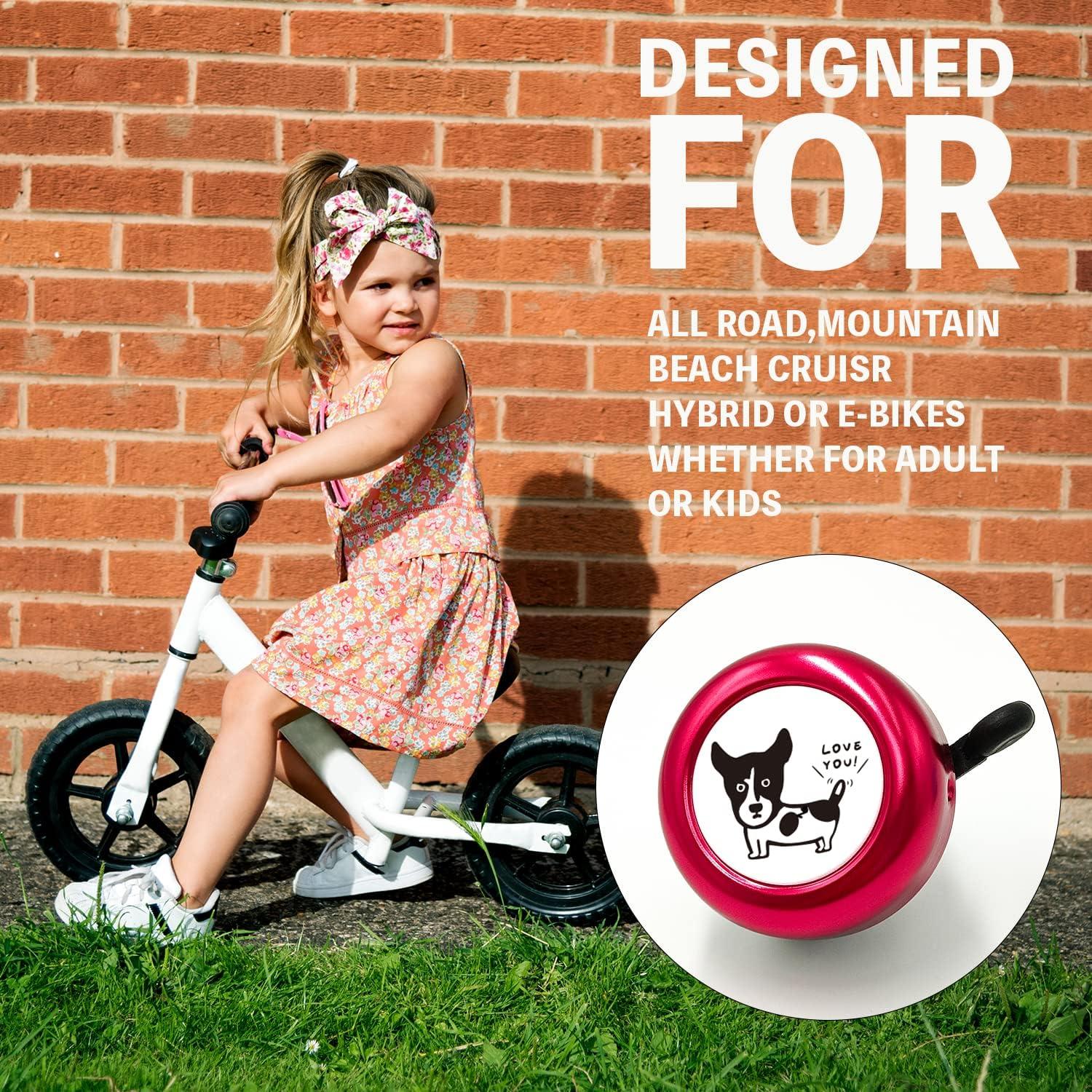 Timbre de Bicicleta ONIPAX BB-409 Sonido Fuerte Perro Oreo