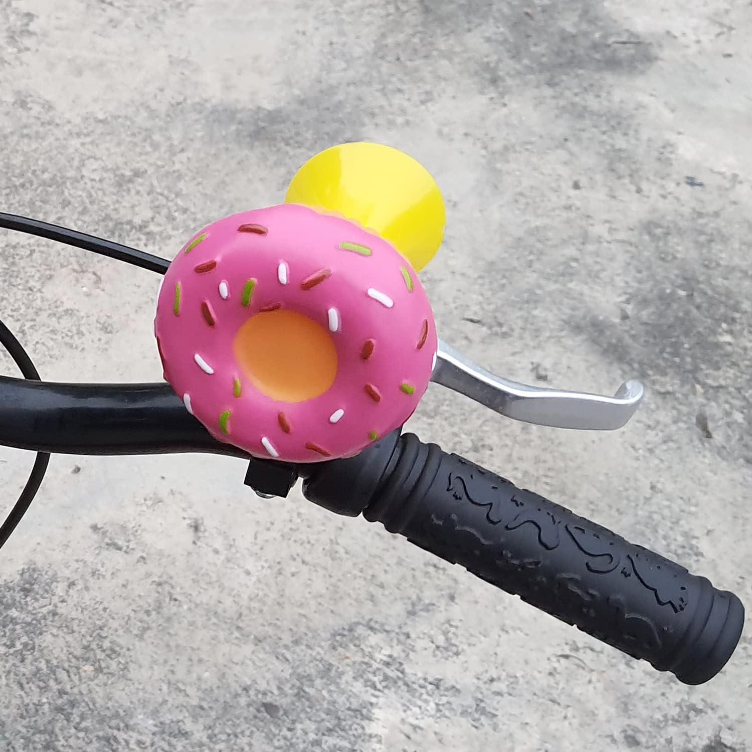 Claxon de Bicicleta ONIPAX BS-20X Rosa Donut Retro