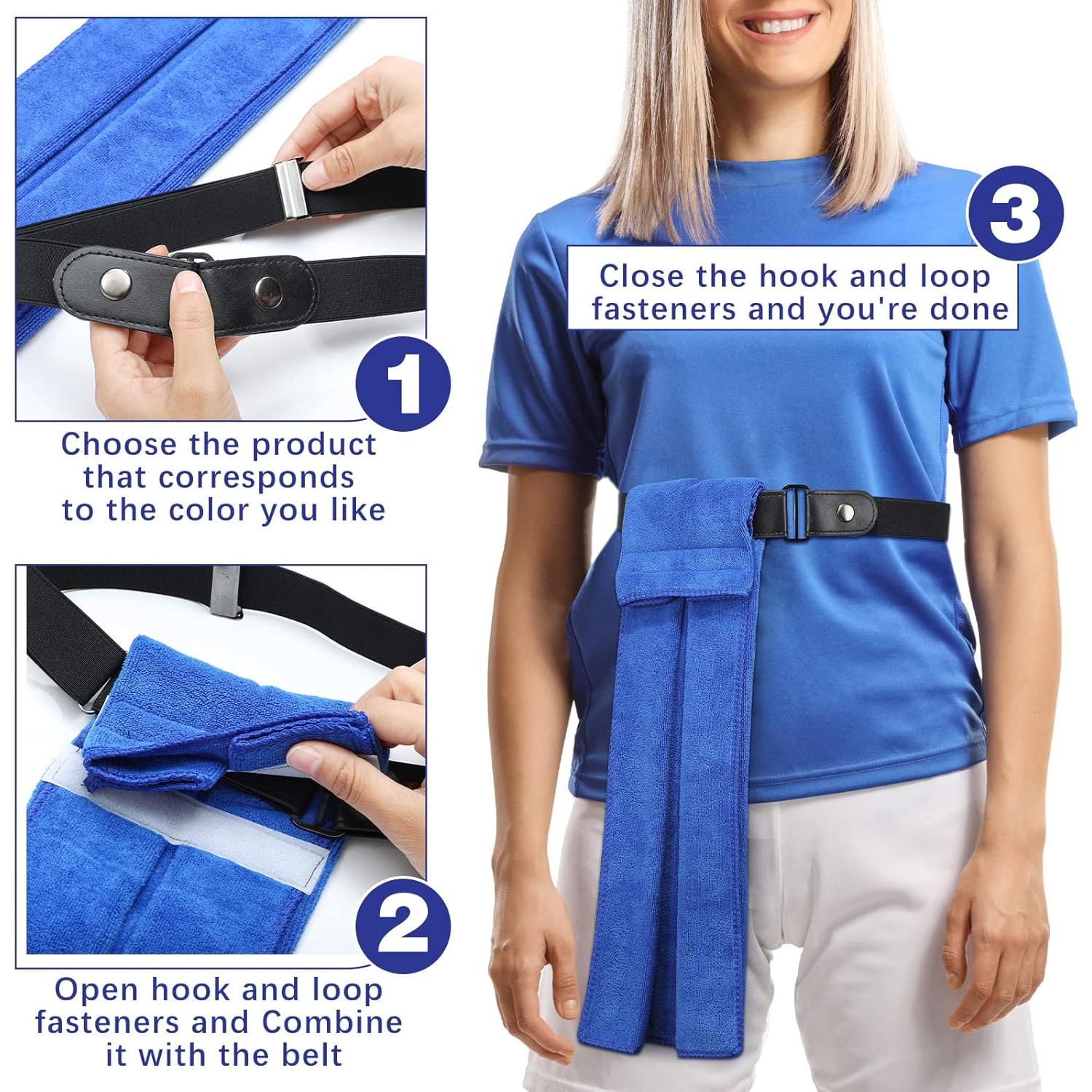 Toallas de Fútbol Oudain 3 Pcs Microfibra 45x114 cm