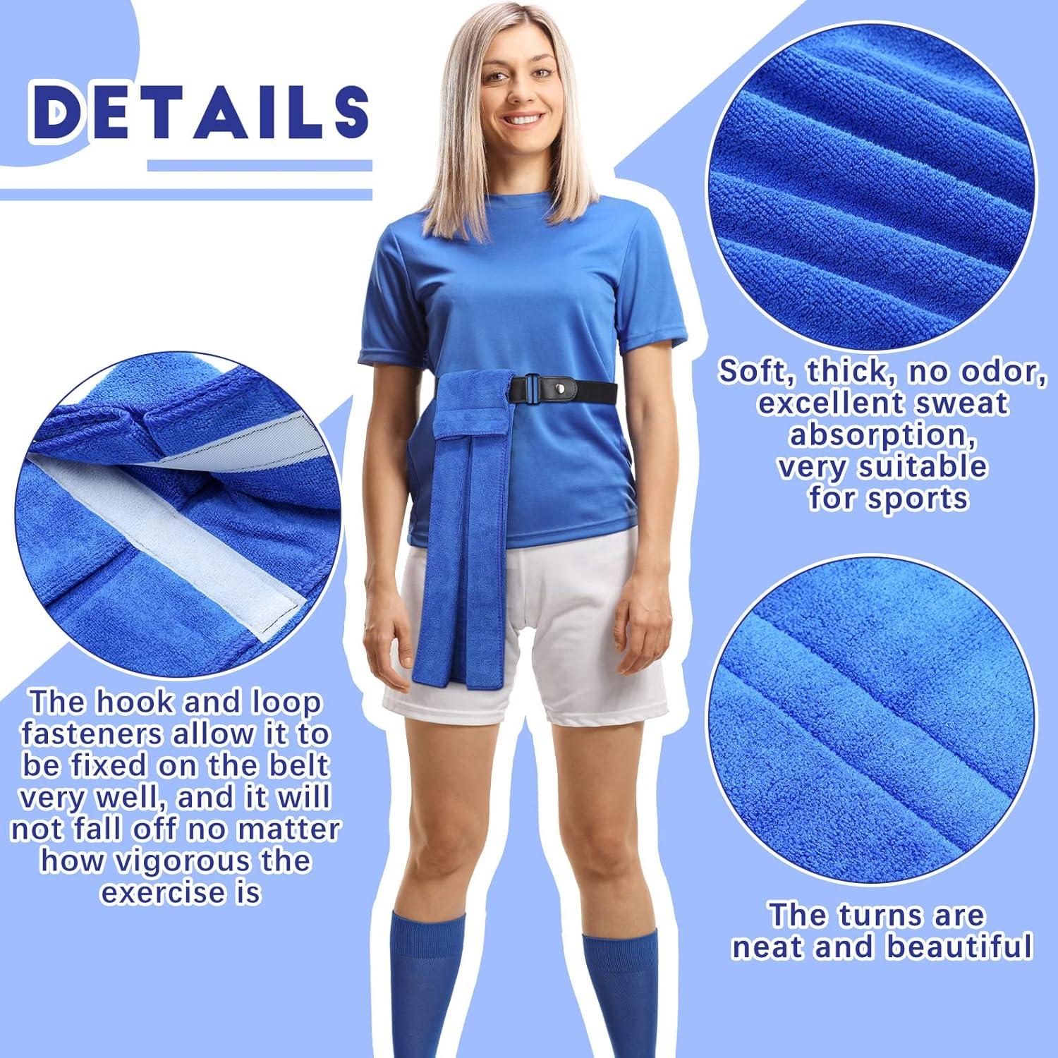 Toallas de Fútbol Oudain 3 Pcs Microfibra 45x114 cm