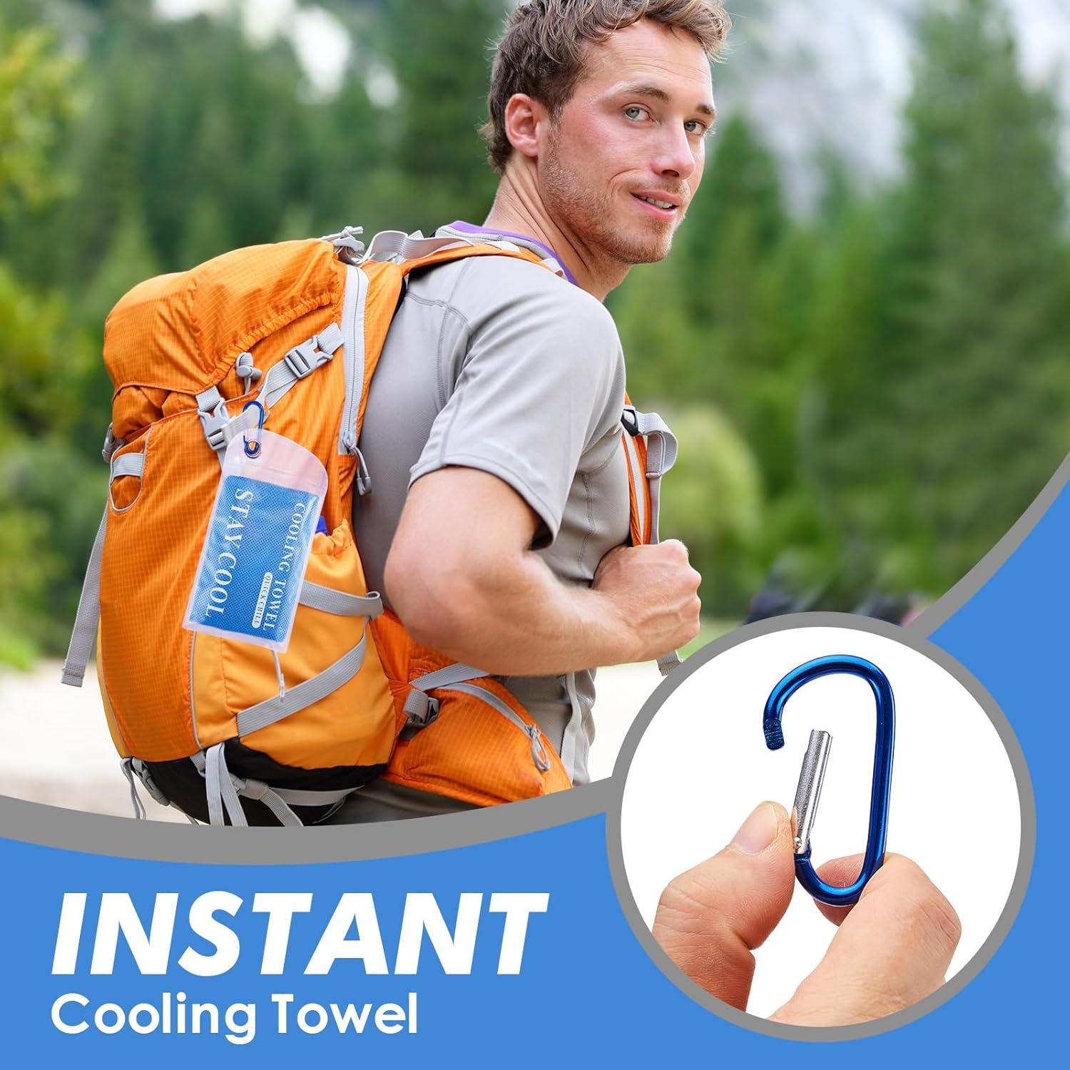 Paquete de 4 Toallas Enfriadoras CSITE 119x30 cm Microfibra