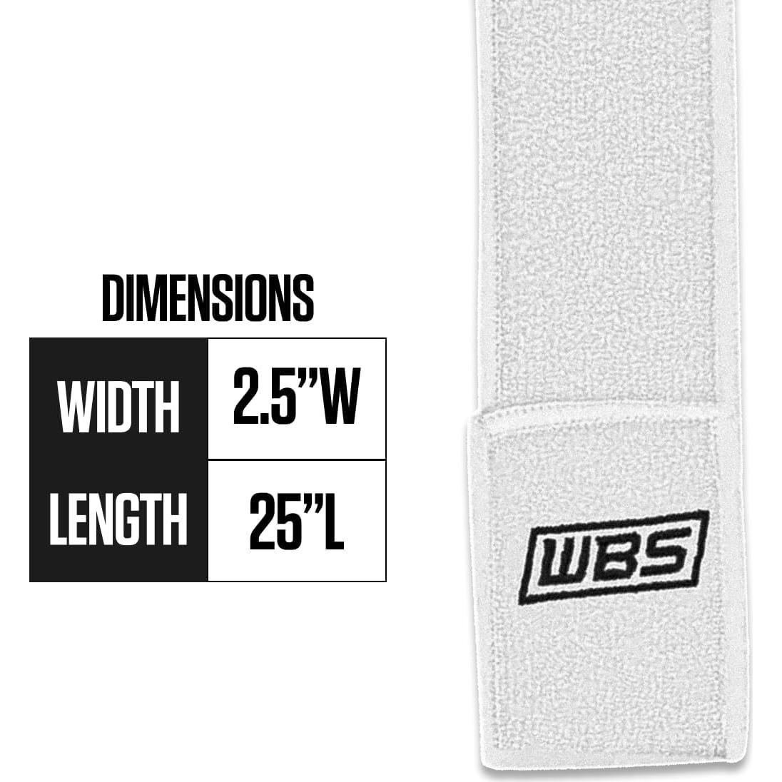 Toalla Deportiva We Ball Sports Streamer Microfibra Blanca