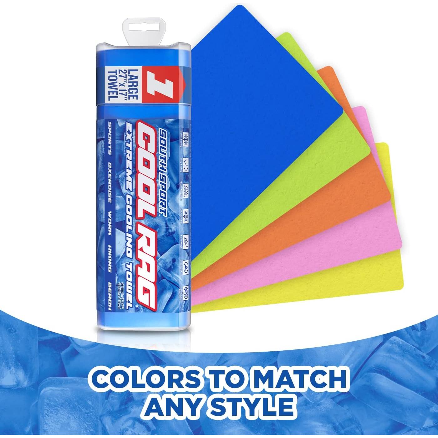 Toalla de Enfriamiento PVA South Sport Cool Rag Azul 68.58x43.18cm