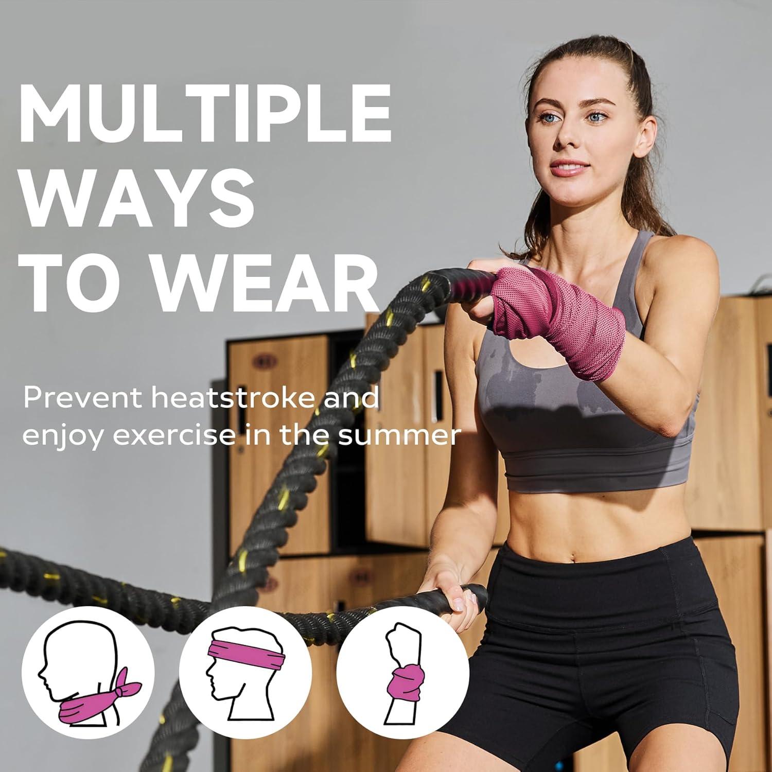 Toalla de Hielo BILITOK Microfibra 4 Piezas Multiusos