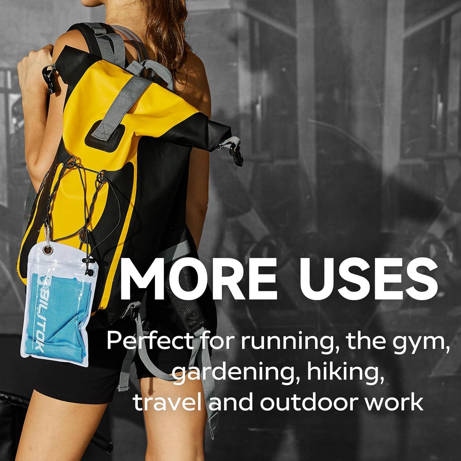 Toalla de Hielo BILITOK Microfibra 4 Piezas Multiusos