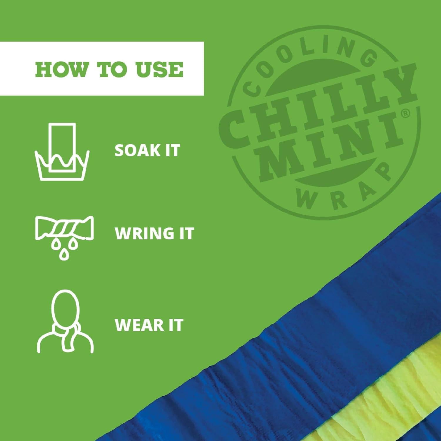 Toalla de Enfriamiento Frogg Toggs Mini Chilly Naranja 6 Unidades