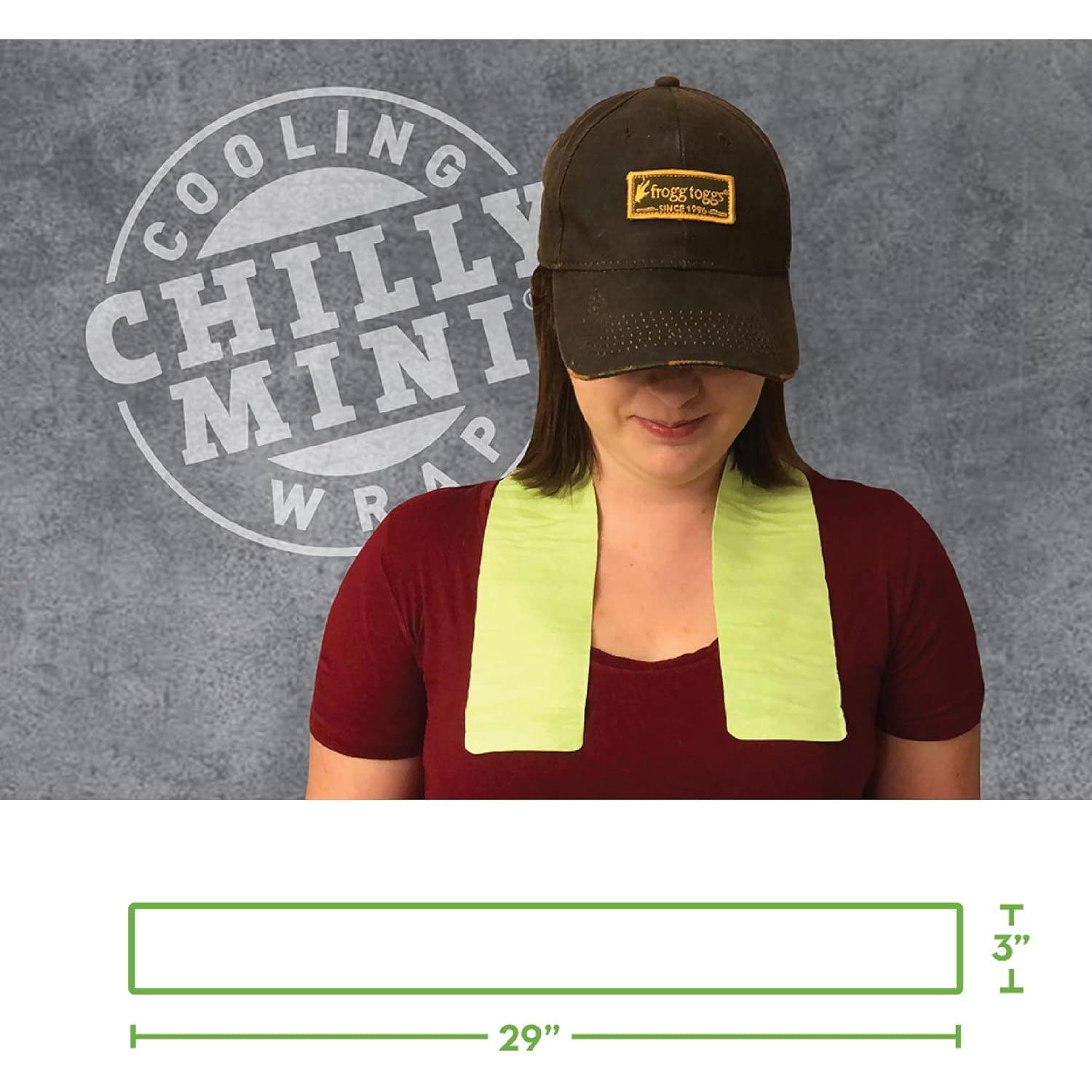 Toalla de Enfriamiento Frogg Toggs Mini Chilly Naranja 6 Unidades