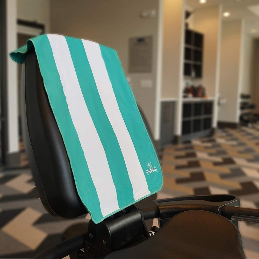 Toallas de Microfibra para Gimnasio Wise Owl - 4 Pack Verde