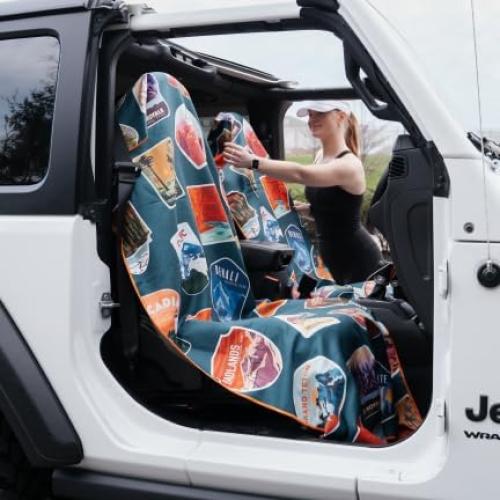 Toalla de Correr Sprints Microfibra 158.75x81.28cm Parques Nacionales