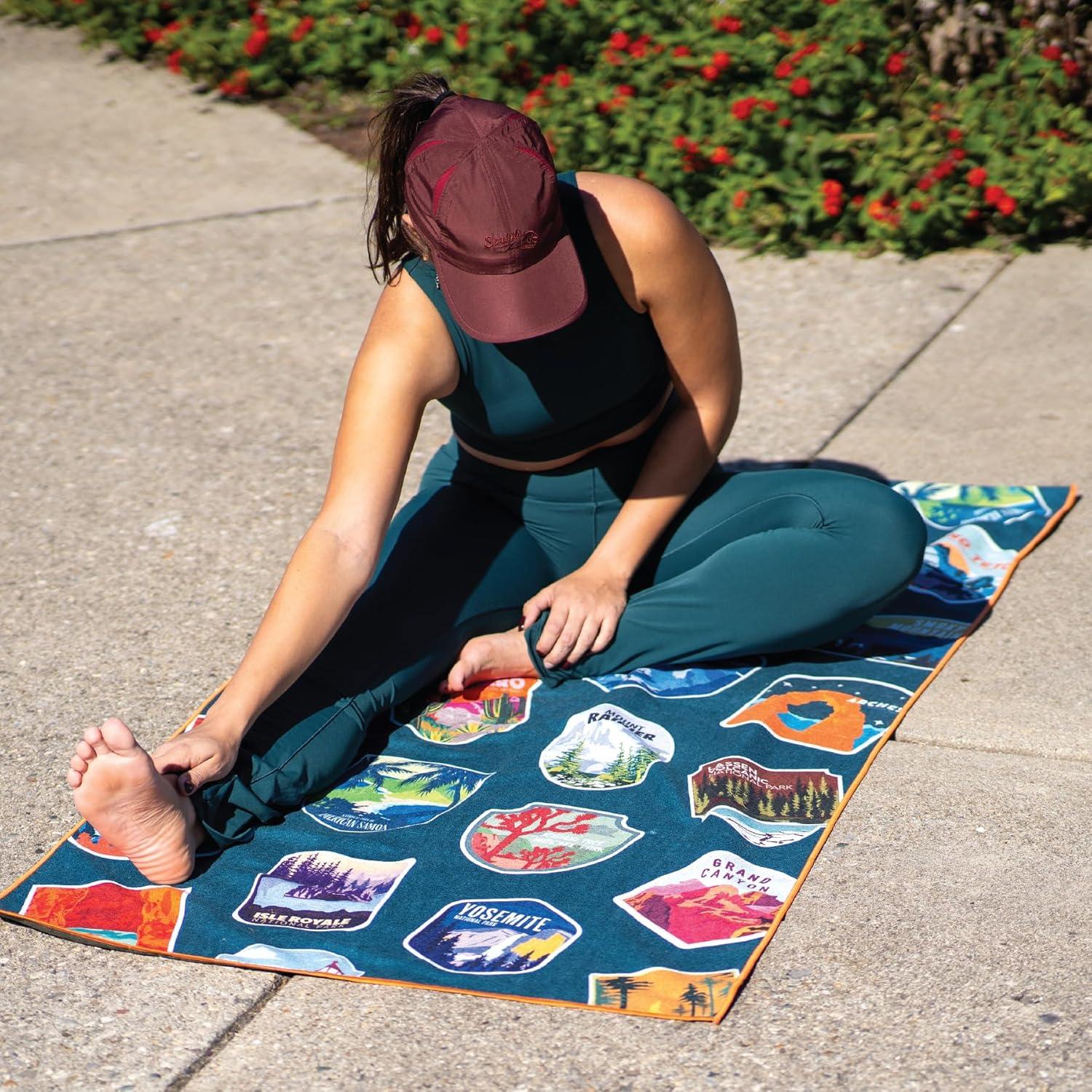 Toalla de Correr Sprints Microfibra 158.75x81.28cm Parques Nacionales