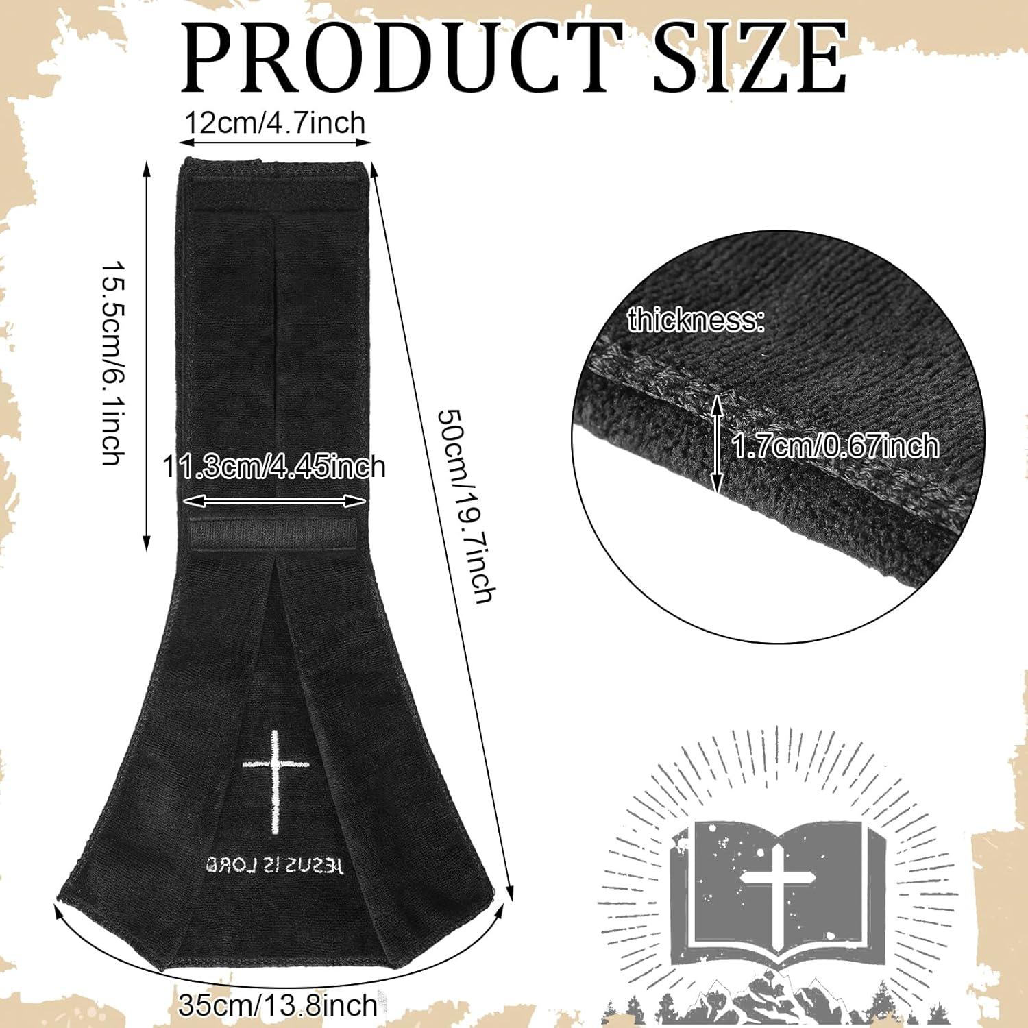 Toallas de Fútbol VitalCozy con Cruz Cristiana - 2 Pcs Algodón