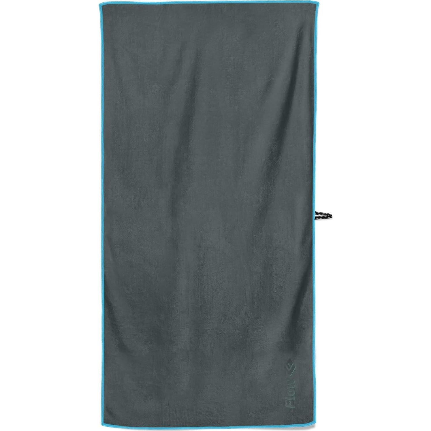 Toalla Deportiva Hydro Flow - Microfibra Secado Rápido Grande Gris