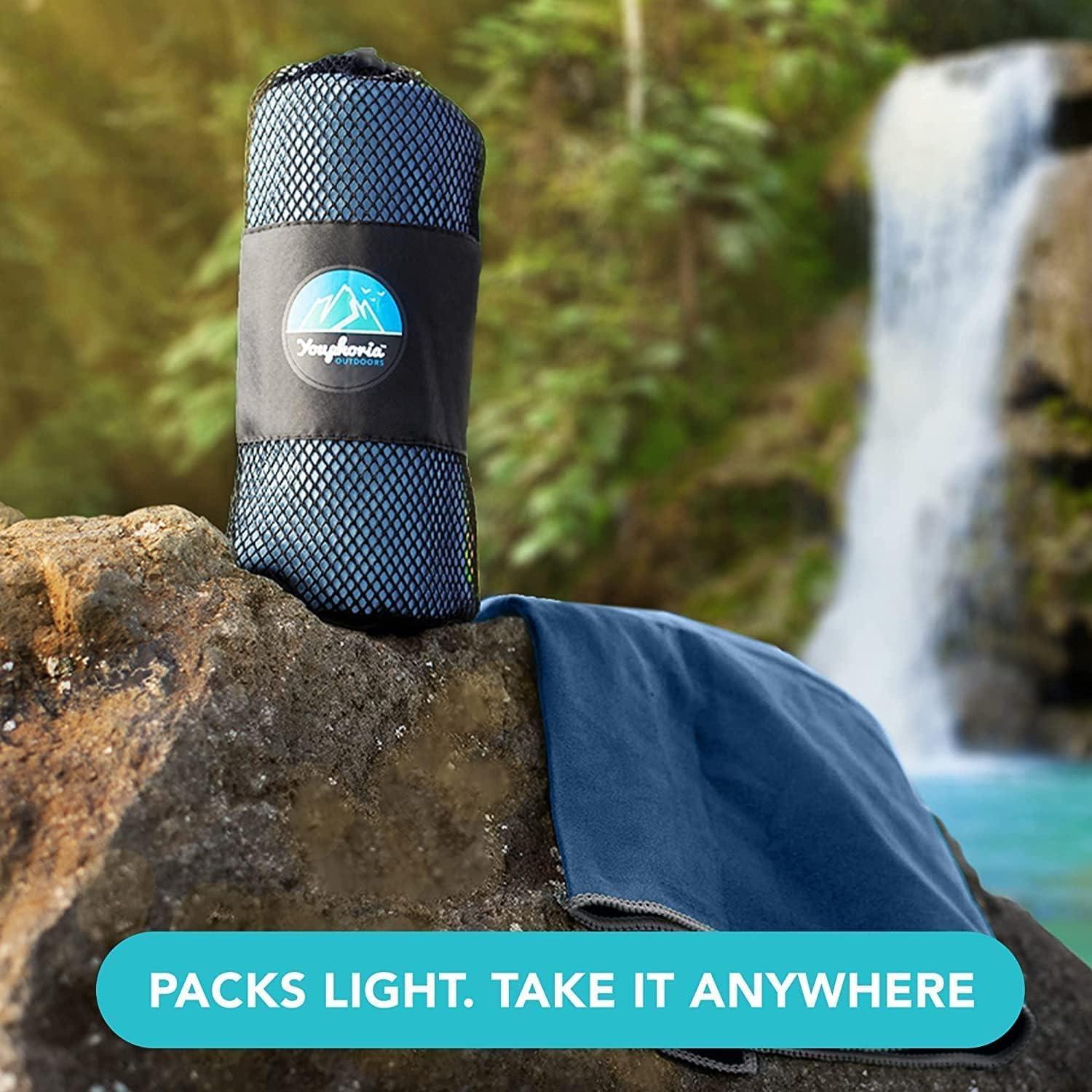 Toalla de Viaje Microfibra Youphoria 71 x 142 cm Secado Rápido