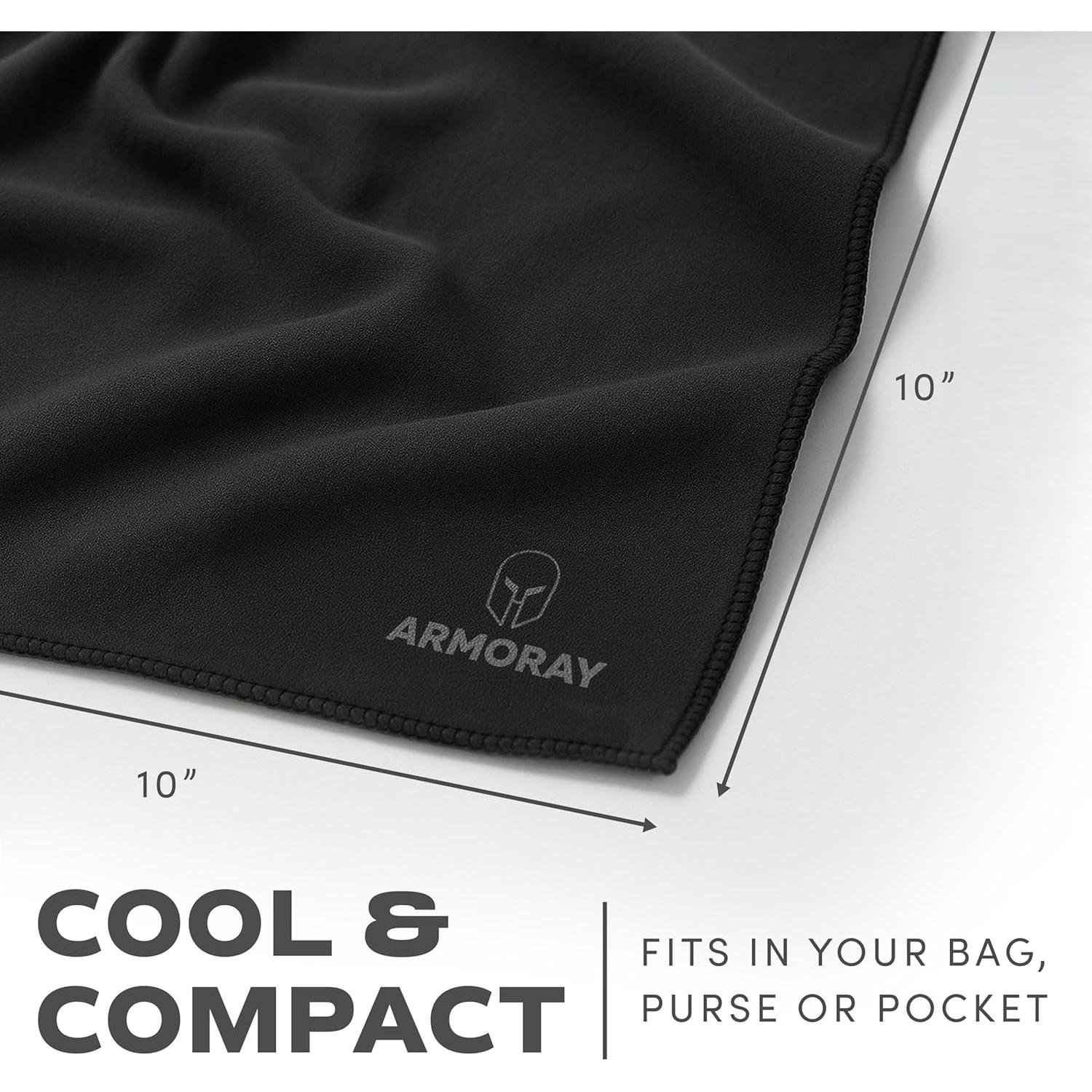 Toalla de Sudor Microfibra ARMORAY - Paquete de 3 Unidades