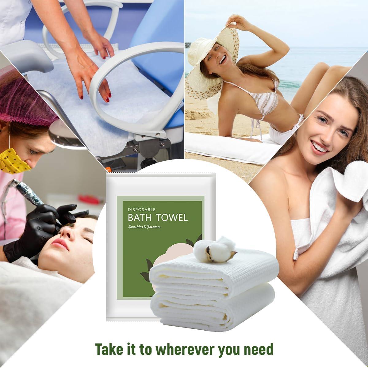 Toallas Desechables Grandes rngwaper 25 Pcs Ultra Suaves 140x70 cm