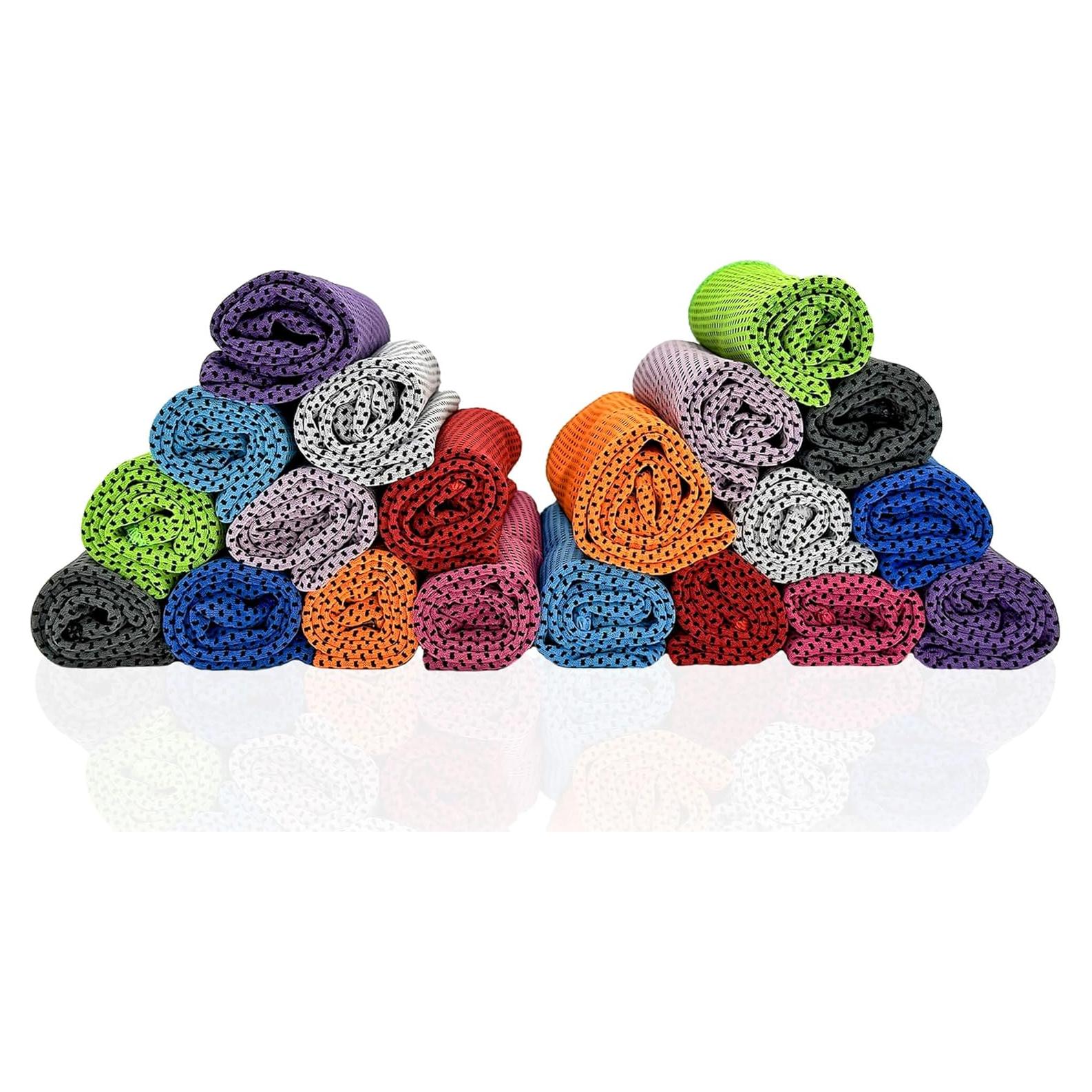 20 Toallas Enfriadoras WERBME Microfibra Multi-Deporte