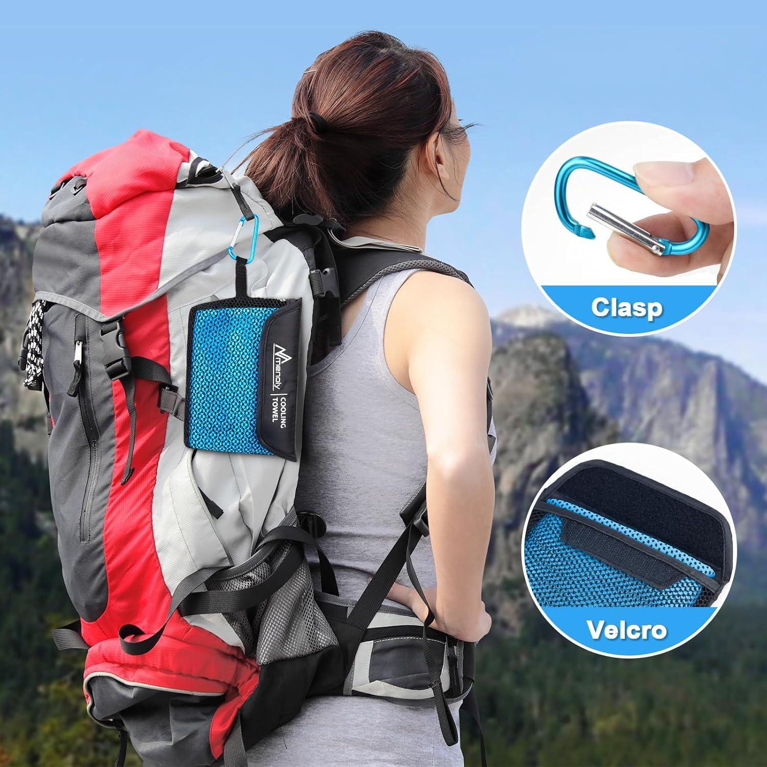 Toallas Enfriadoras MENOLY 10 Paquete 101.6x30.5cm Microfibra