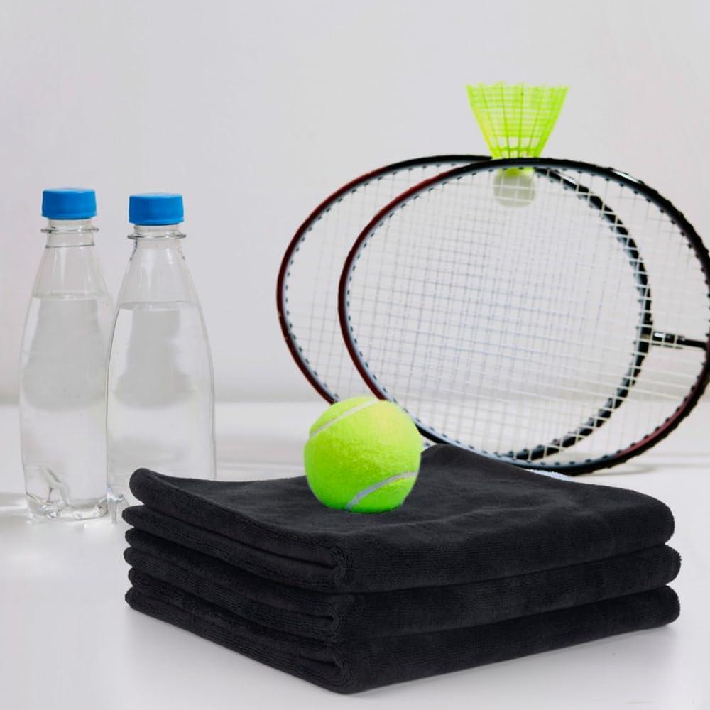 Toallas de Microfibra SINLAND Paquete de 3 para Gimnasio 40x81cm