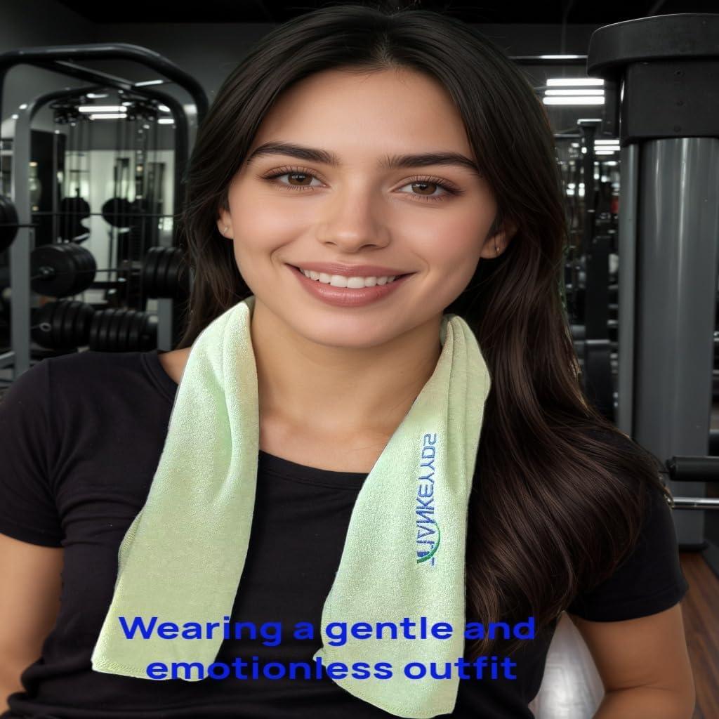 Juego de Toallas Deportivas YXGJMYGS 2 Piezas 84x41 cm