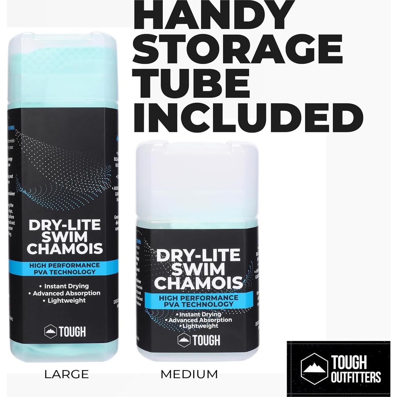 Toalla de Secado Rápido Tough Outdoors - Microfibra Compacta 43x33cm