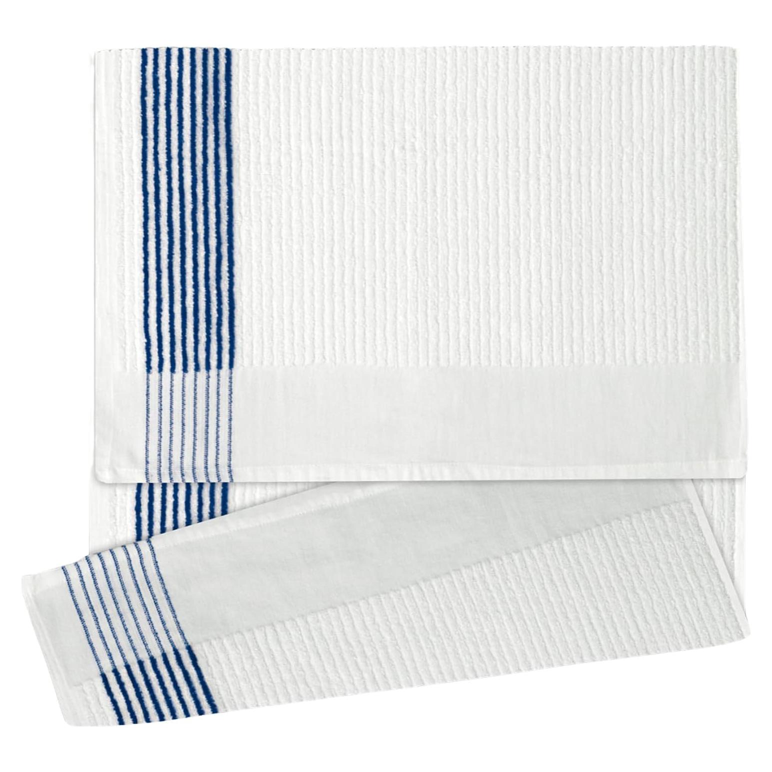 Toalla Caddy de Golf Extra Grande Devant 56x112 cm Rayas Marinas