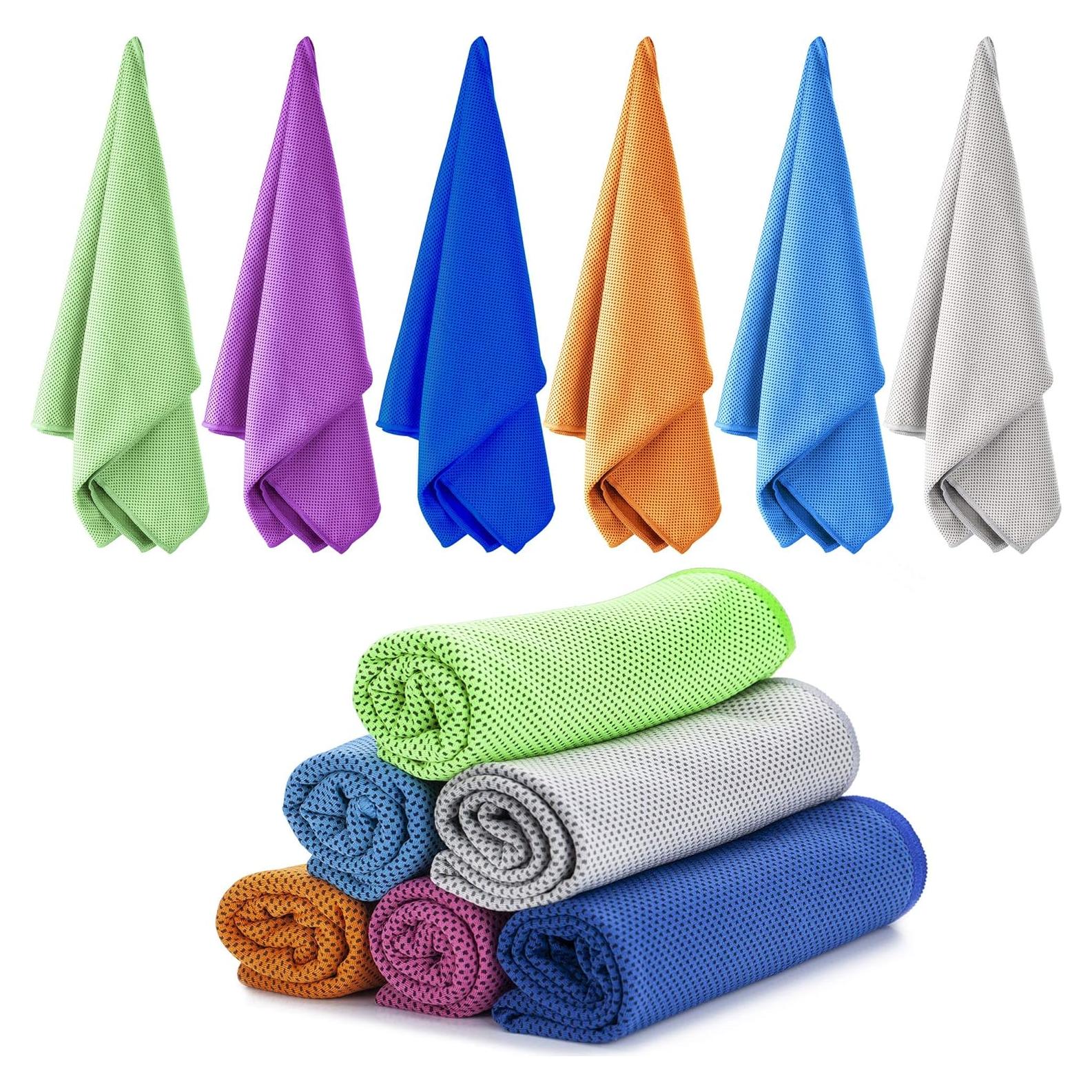 Toallas Enfriadoras Ailawuu 6 Unidades Microfibra 101.6x30.5cm