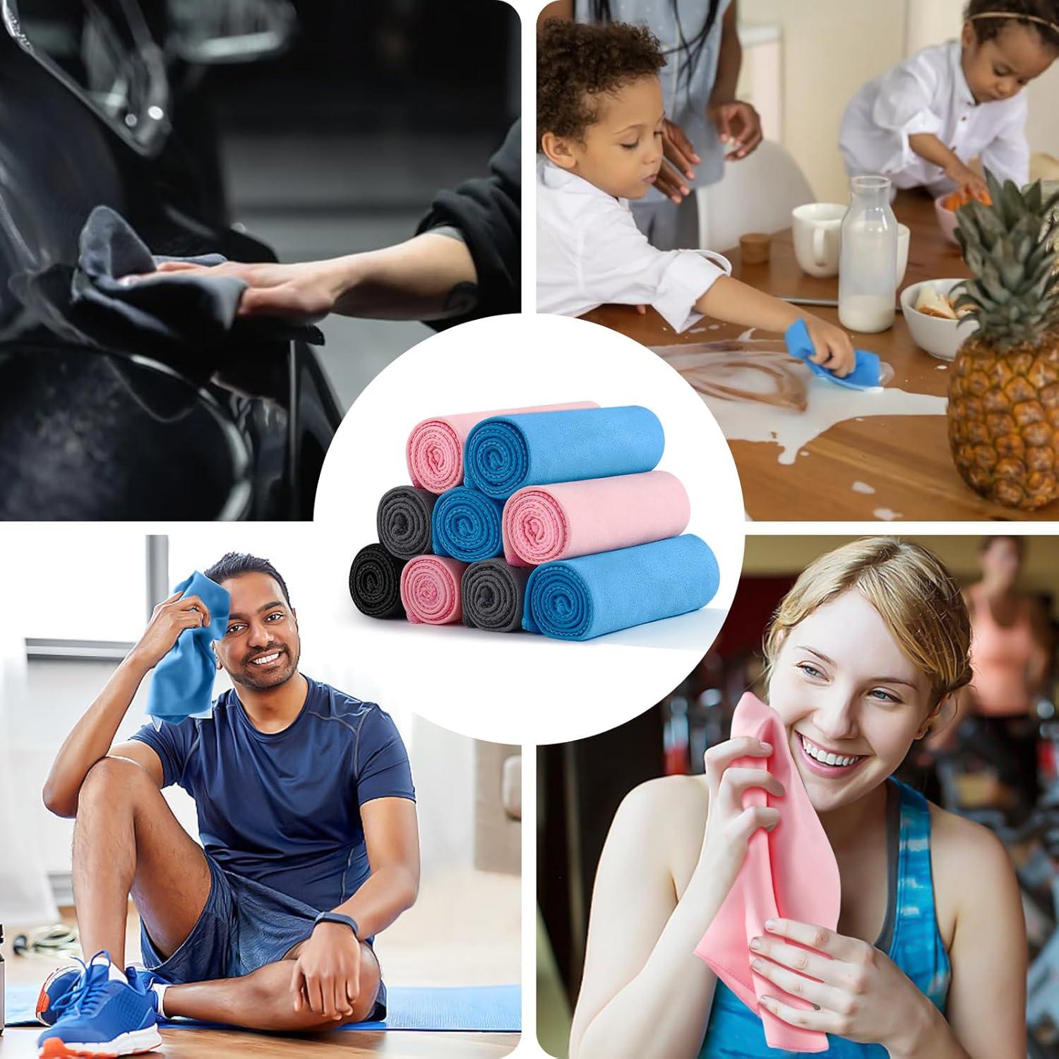 Pañuelos Absorbentes de Sudor DoreenBeads 30x30cm 5Pcs