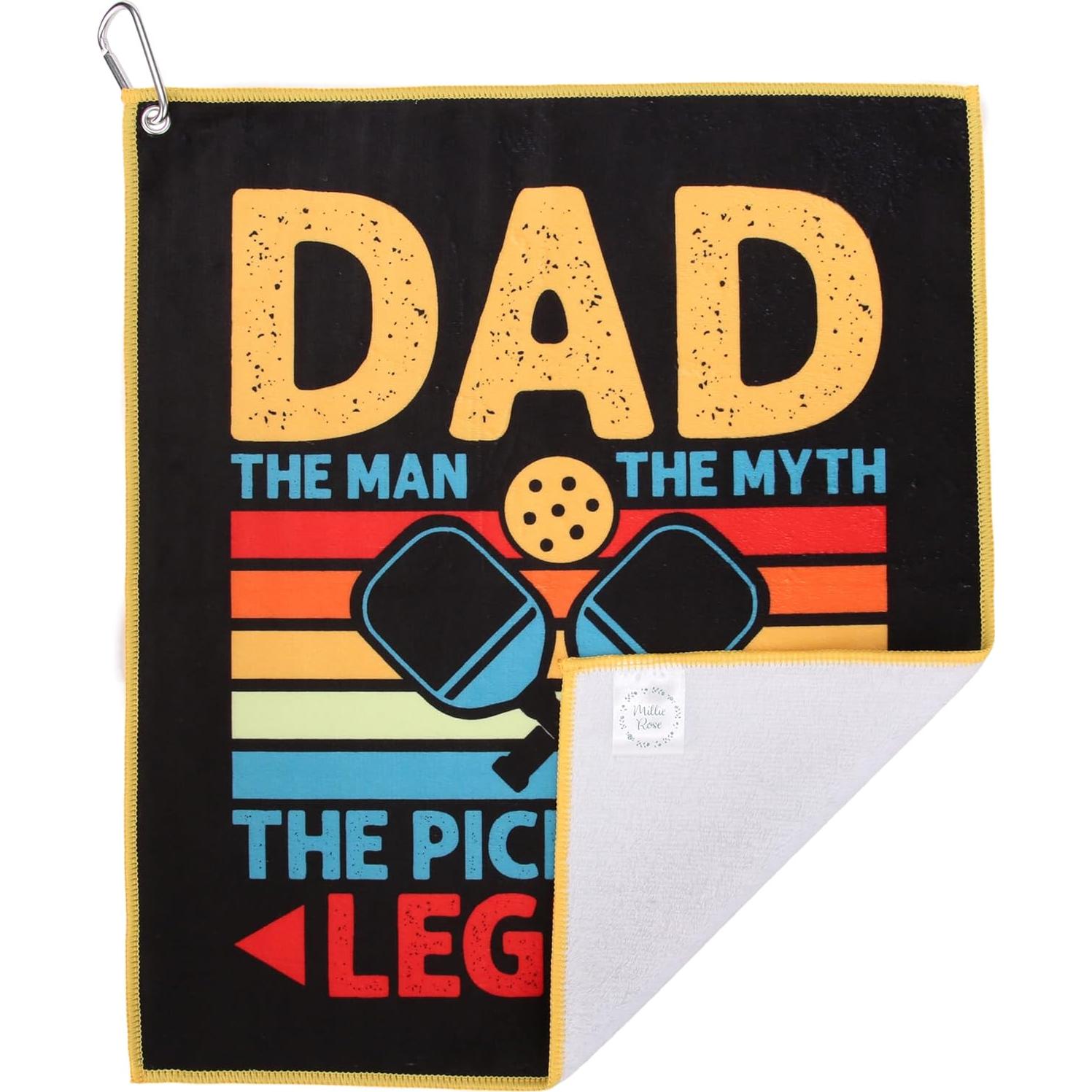 Toalla de Pickleball Millie Rose Microfibra y Algodón 38x43 cm