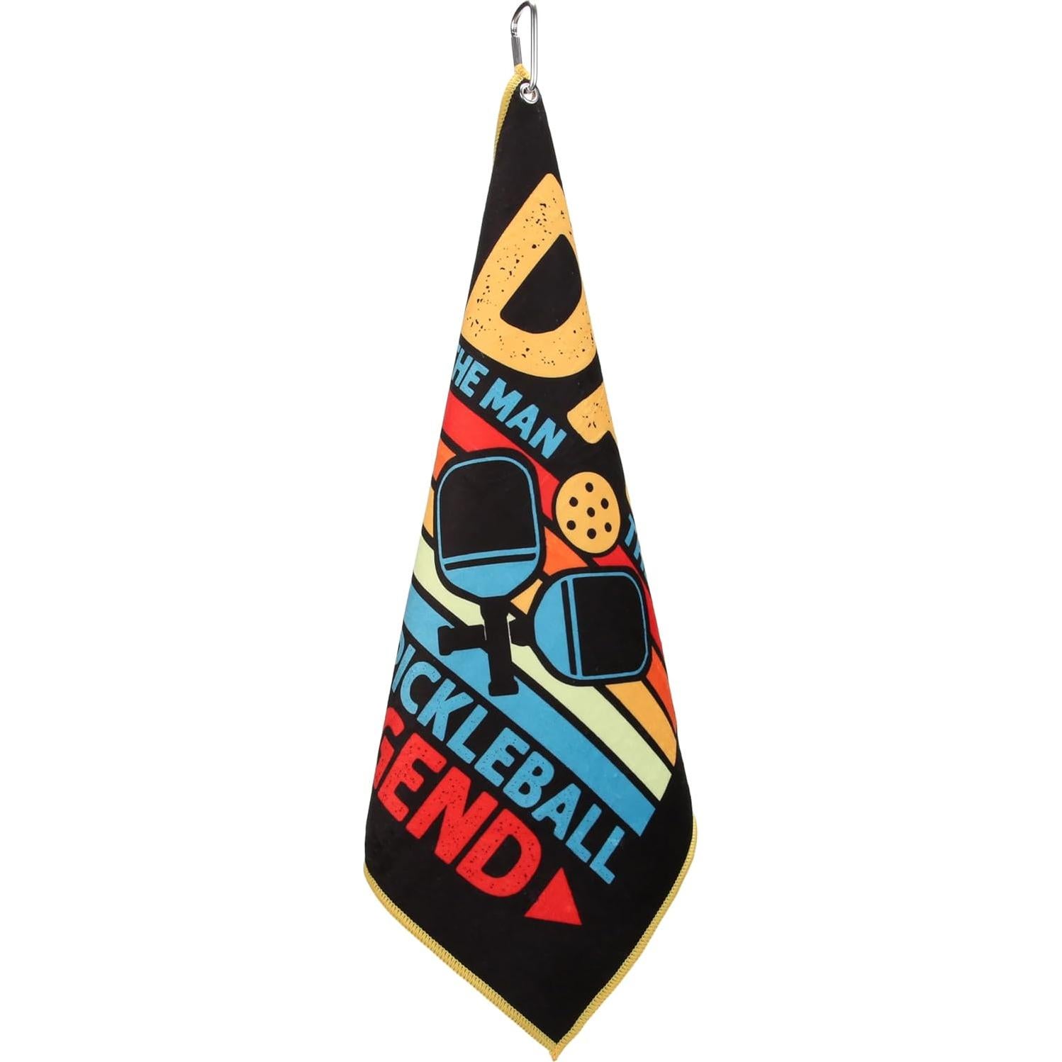 Toalla de Pickleball Millie Rose Microfibra y Algodón 38x43 cm