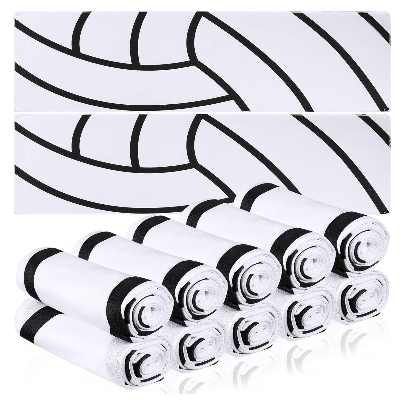 12 Toallas Refrigerantes CraftyDream Microfibra 101.6x30.5cm