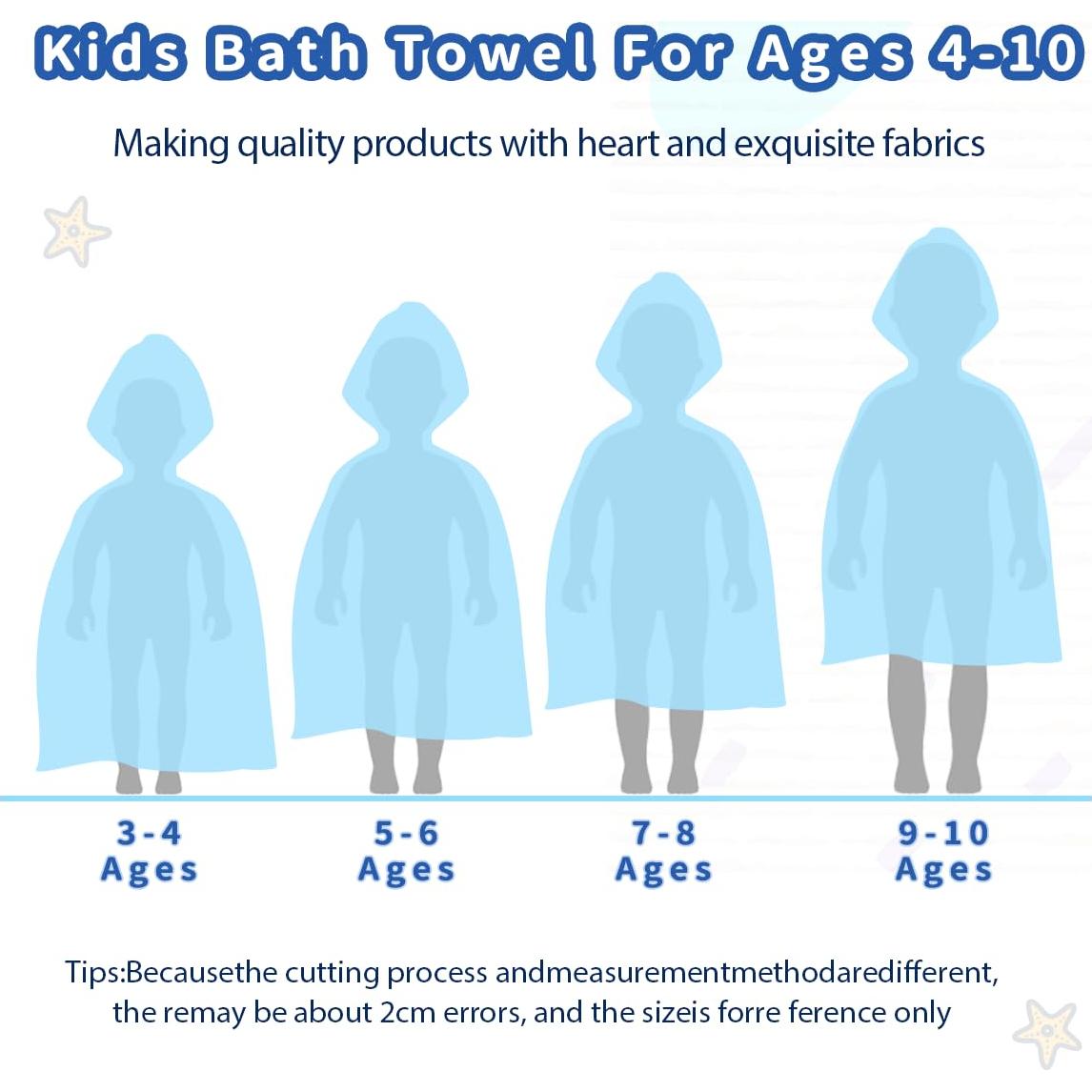 Toalla de Playa HEIFAM para Niños con Balones Deportivos 127x76cm