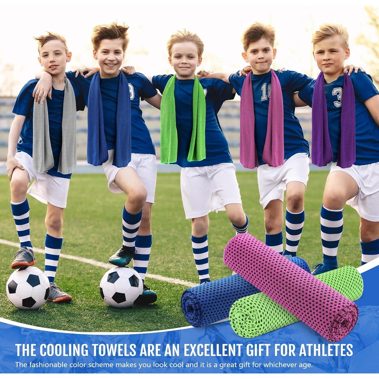 Toallas Enfriadoras Hosuly 15 Piezas 101.6x30.5 cm Poliester