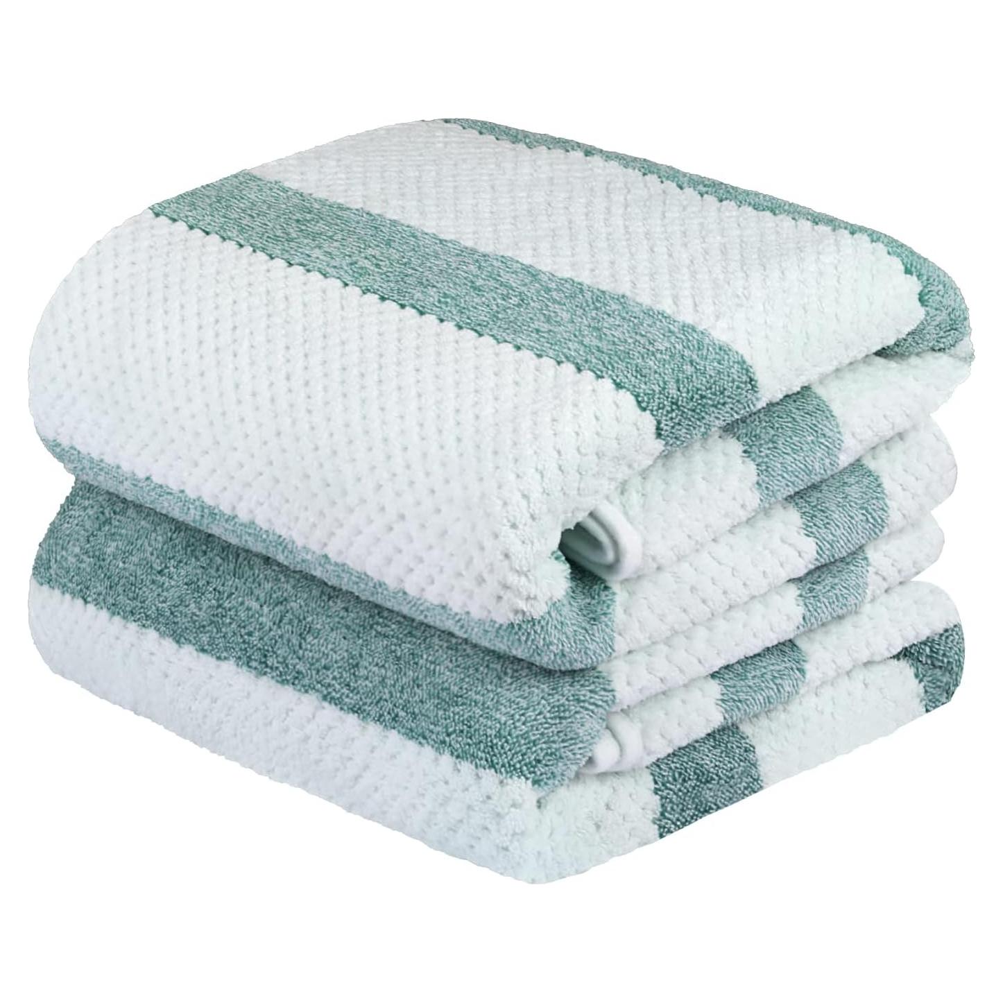 Toallas de Baño Microfibra JML 76x152 cm Paquete 2 Suaves