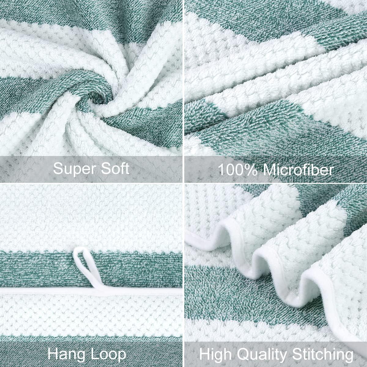 Toallas de Baño Microfibra JML 76x152 cm Paquete 2 Suaves