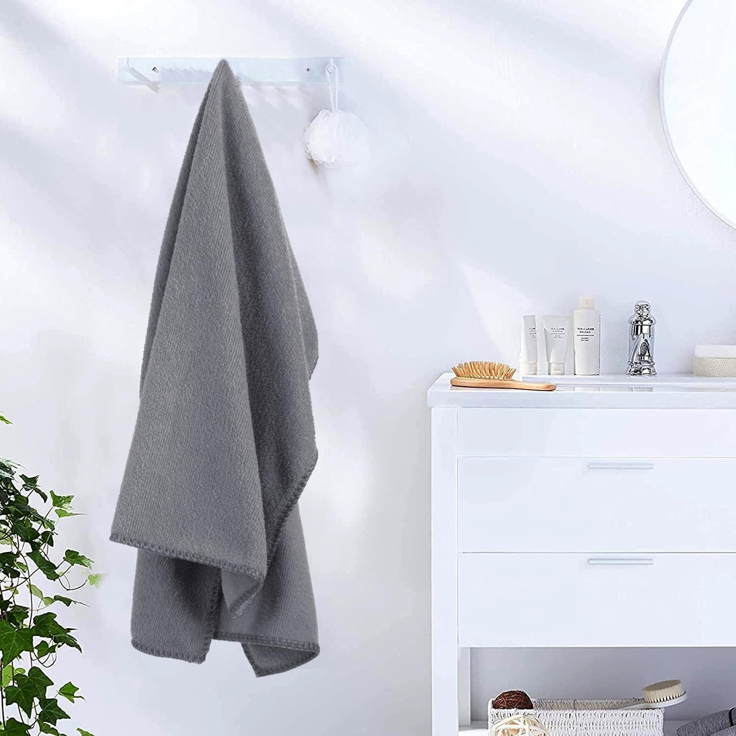 Toallas de Baño Microfibra JML 76x152 cm Paquete 2 Suaves