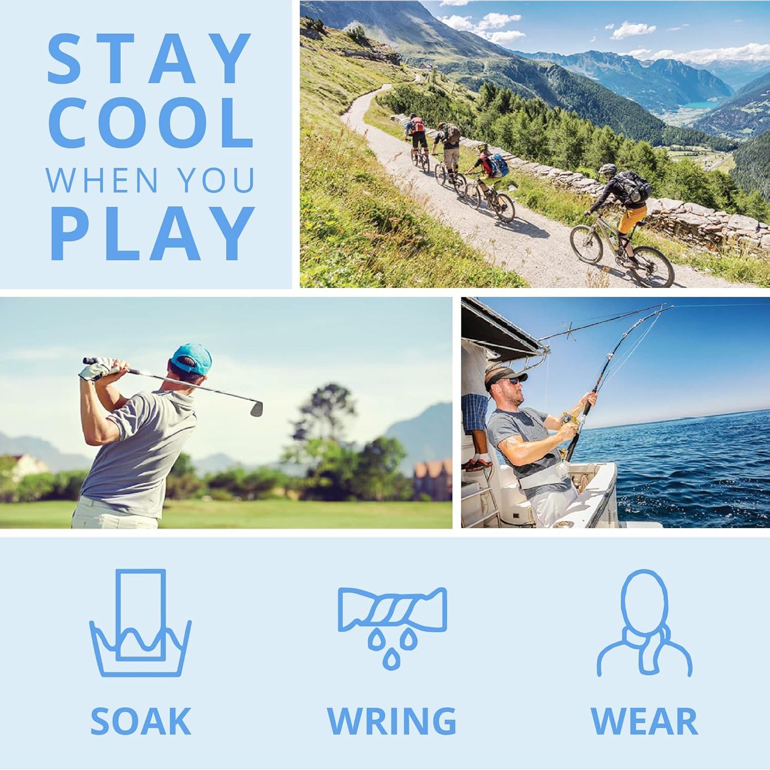 Toalla de Enfriamiento FROGG TOGGS Chilly Pad Pro 79x15cm