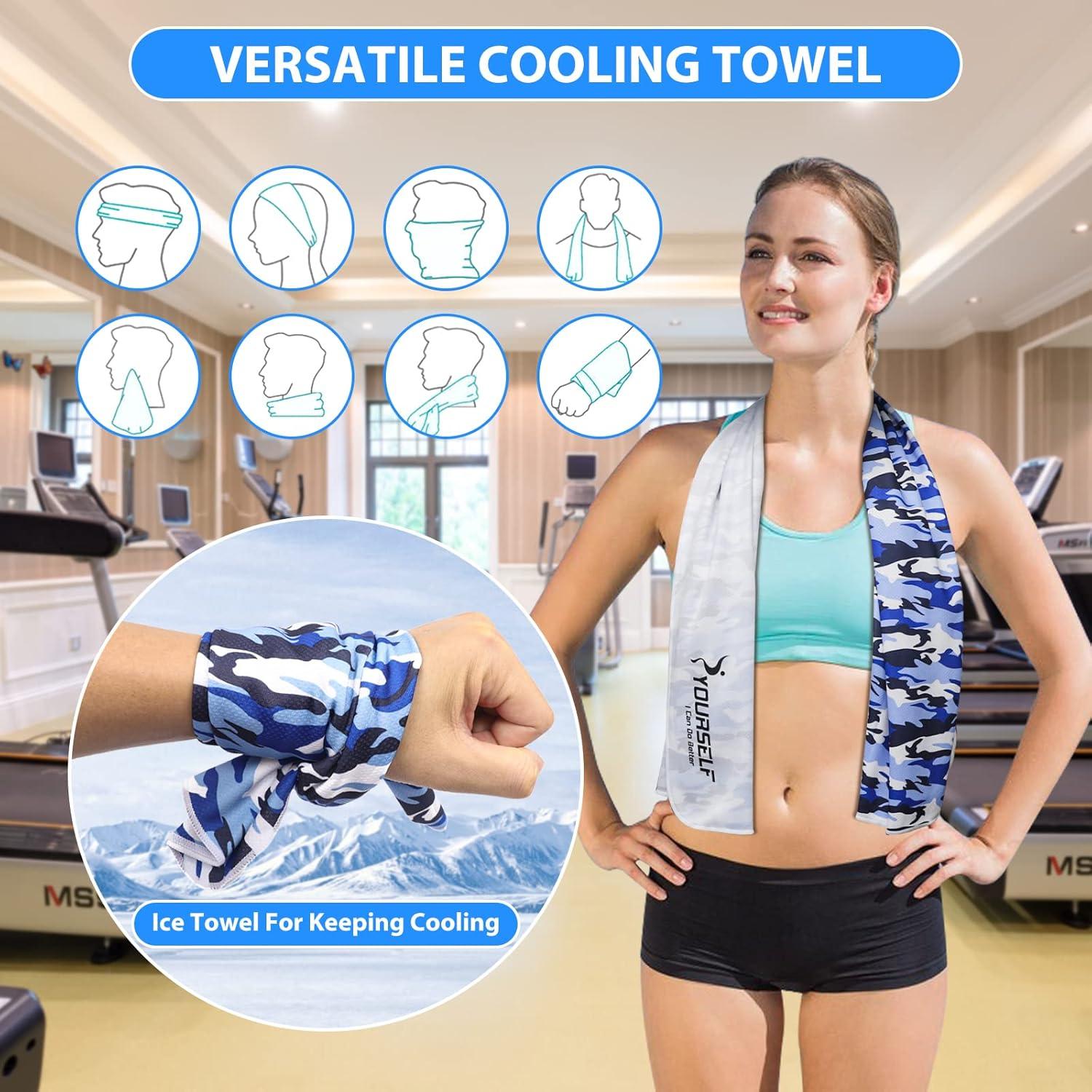 Toalla Enfriadora SYOURSELF 101.6x30.5 cm Microfibra Suave