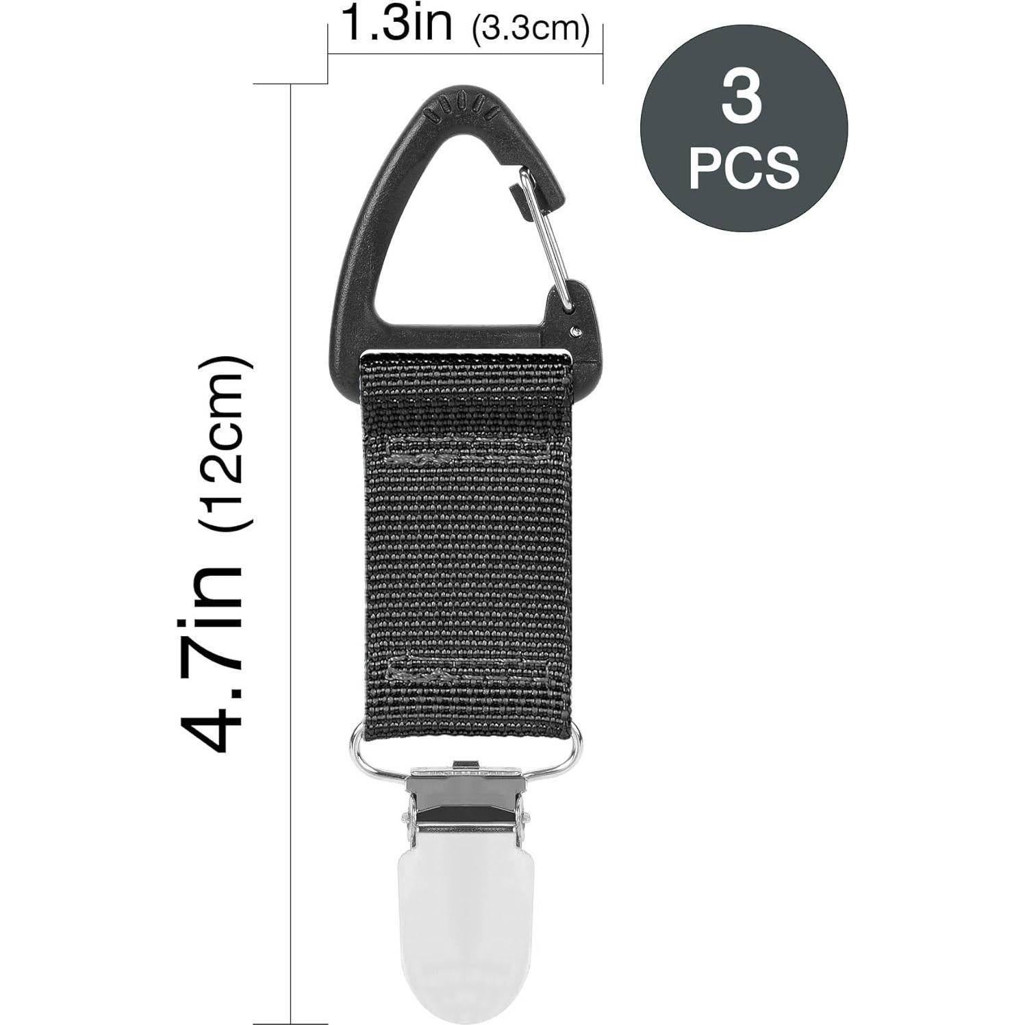 Gancho para Toalla de Tenis TOCCOOL - Clips para Mochila y Cerca (3 PCS)