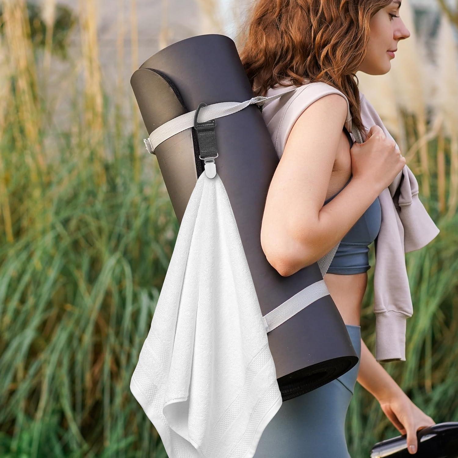 Gancho para Toalla de Tenis TOCCOOL - Clips para Mochila y Cerca (3 PCS)