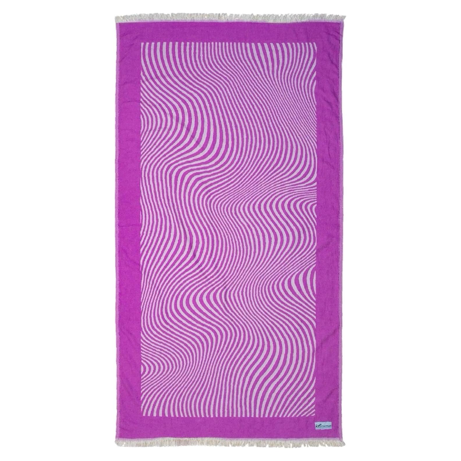 Toalla de Playa Karettas - 100% Algodón Orgánico - 170x86 cm