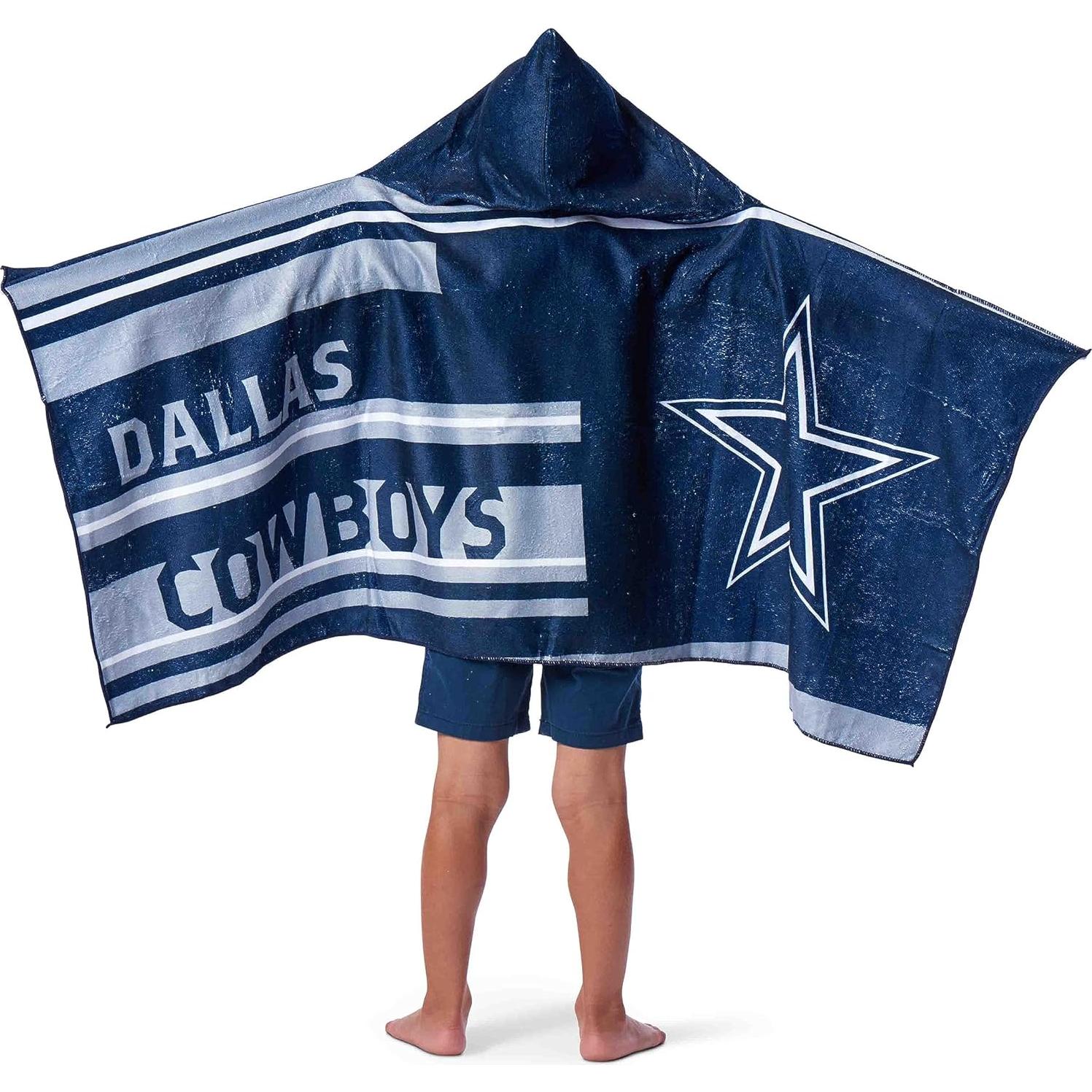 Toalla de Playa con Capucha NFL Dallas Cowboys The Northwest 53x130cm