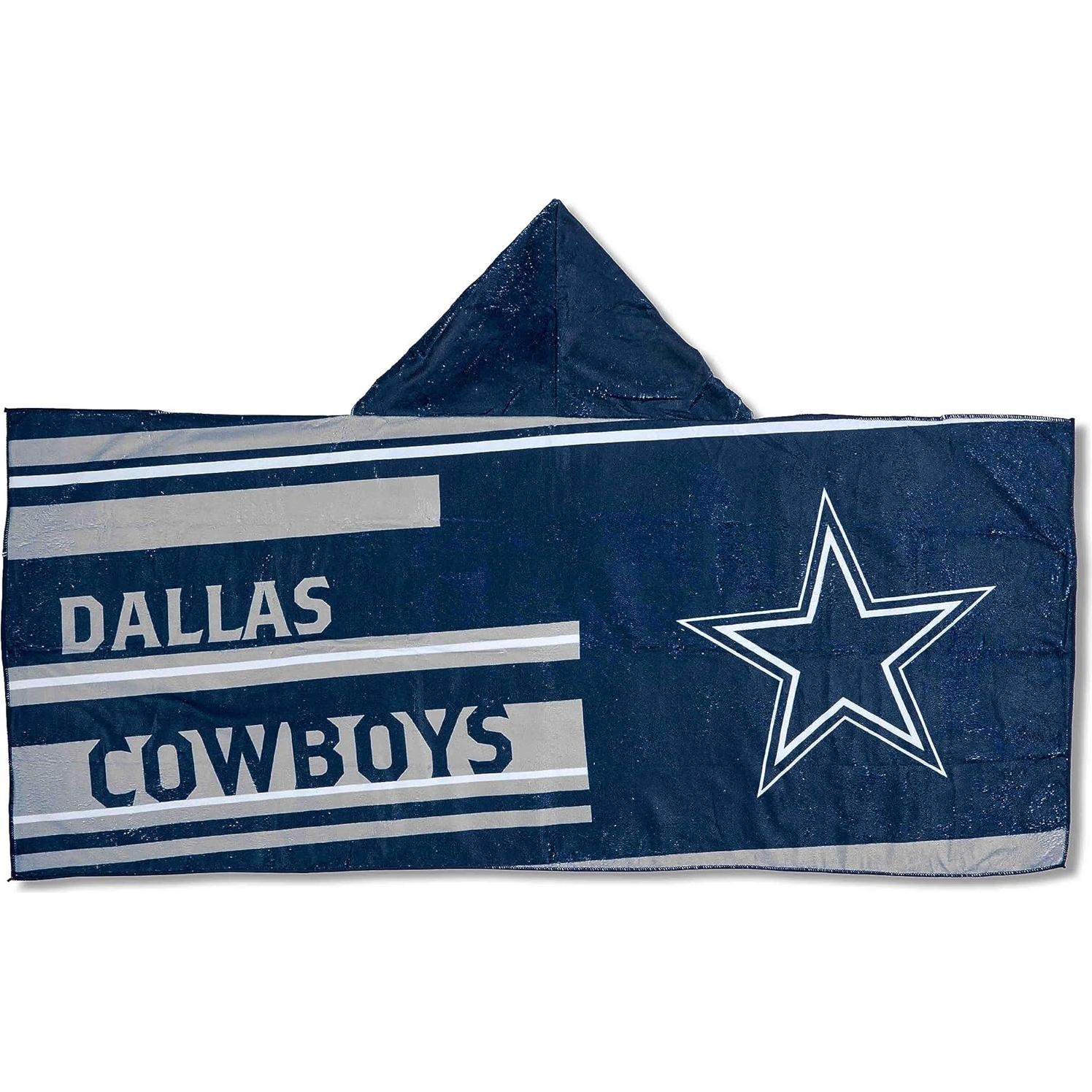 Toalla de Playa con Capucha NFL Dallas Cowboys The Northwest 53x130cm