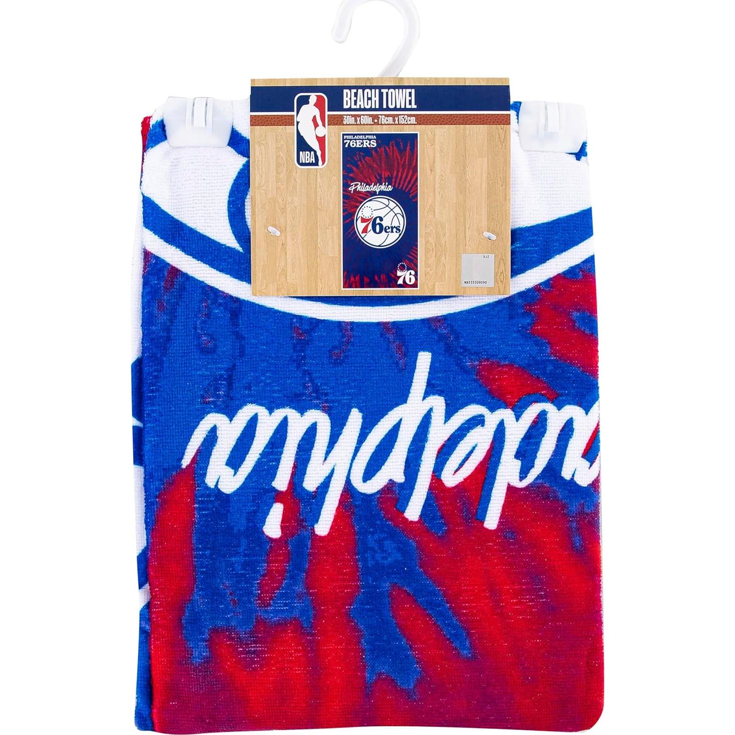 Toalla de Playa Northwest Philadelphia 76ers 76x152 cm Oficial