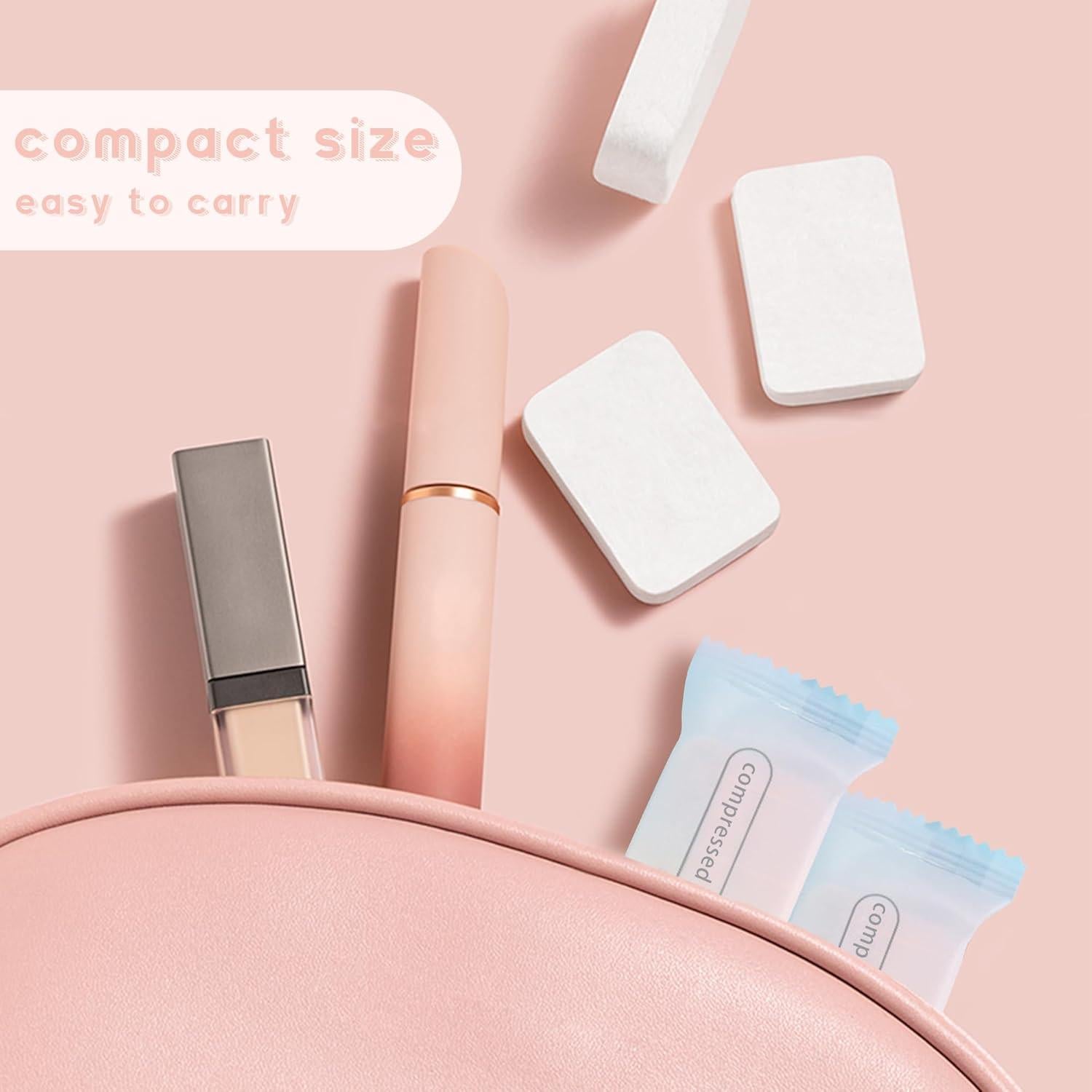 Toalla Facial Desechable ERHAOG 22 Pcs 40.6x25.4 cm Algodón