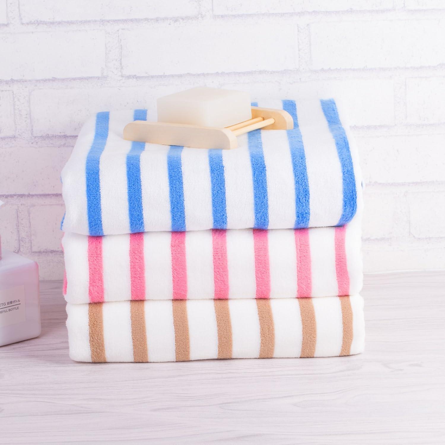 Toallas de Playa Microfibra JML 6 Pzas 68.6x139.7cm Rayas