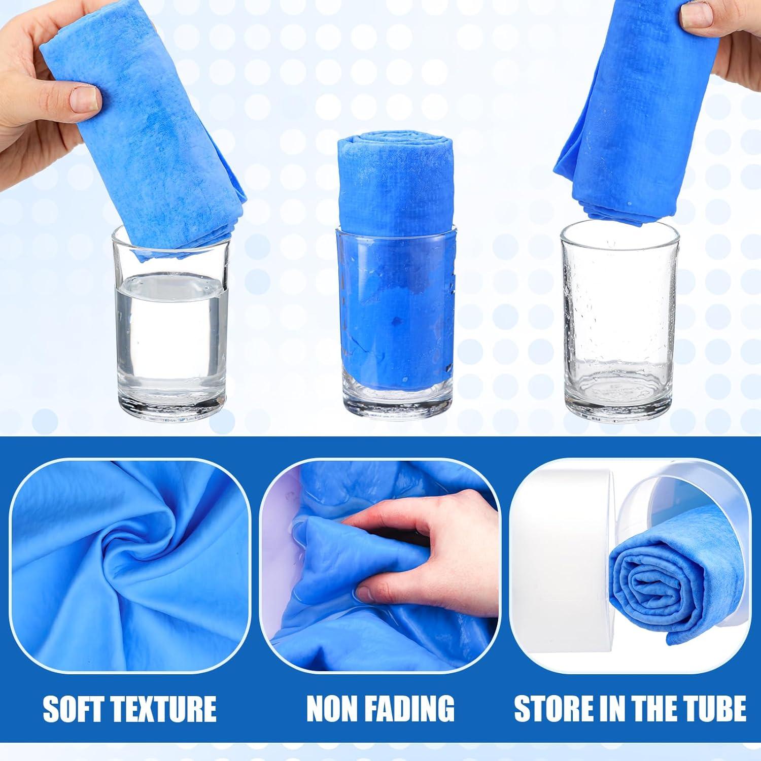 Paquete de 2 Toallas Chamois SmoothNovelty 33x43 cm Azul