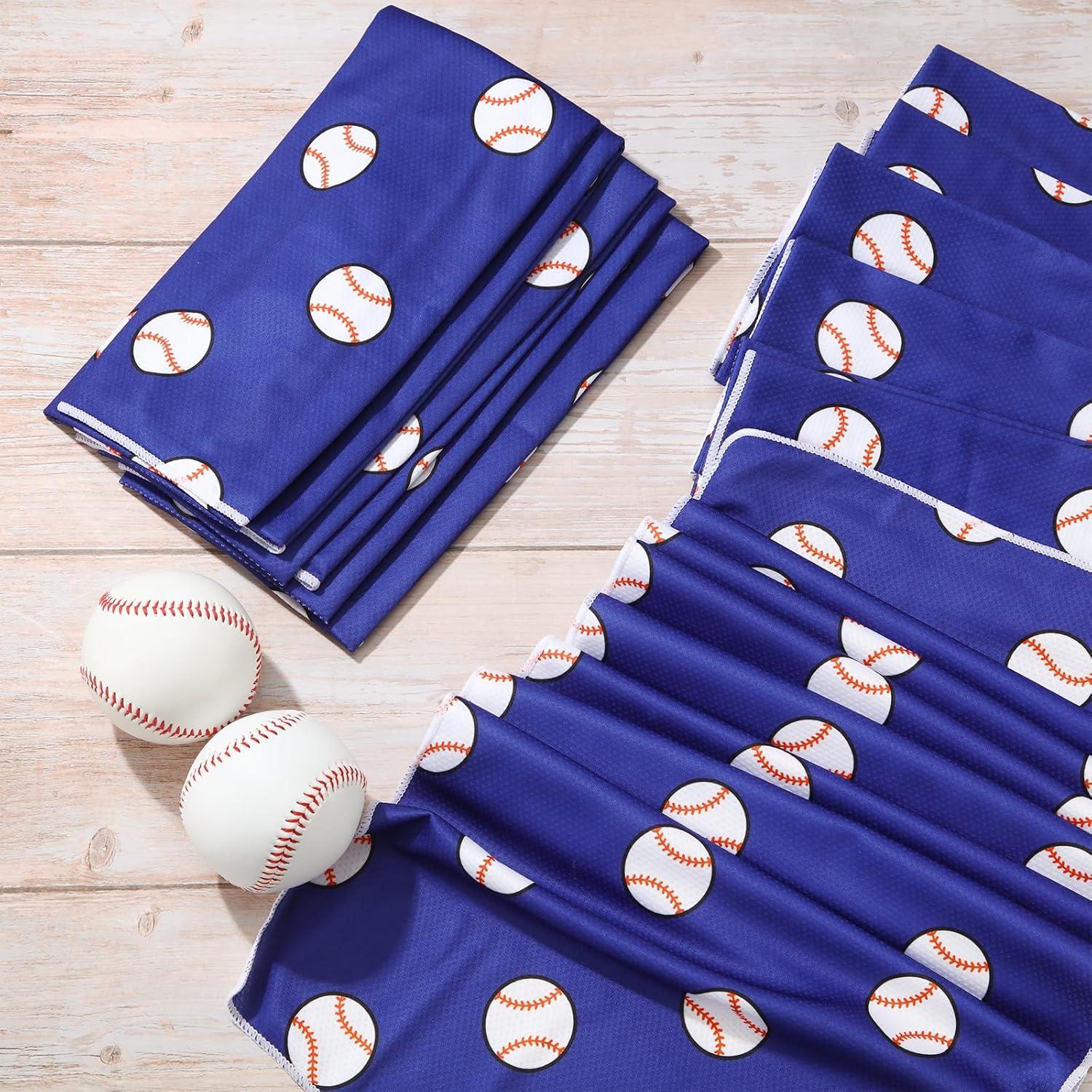 12 Toallas Enfriadoras FuWeave Microfibra 101.6x30.5cm Béisbol