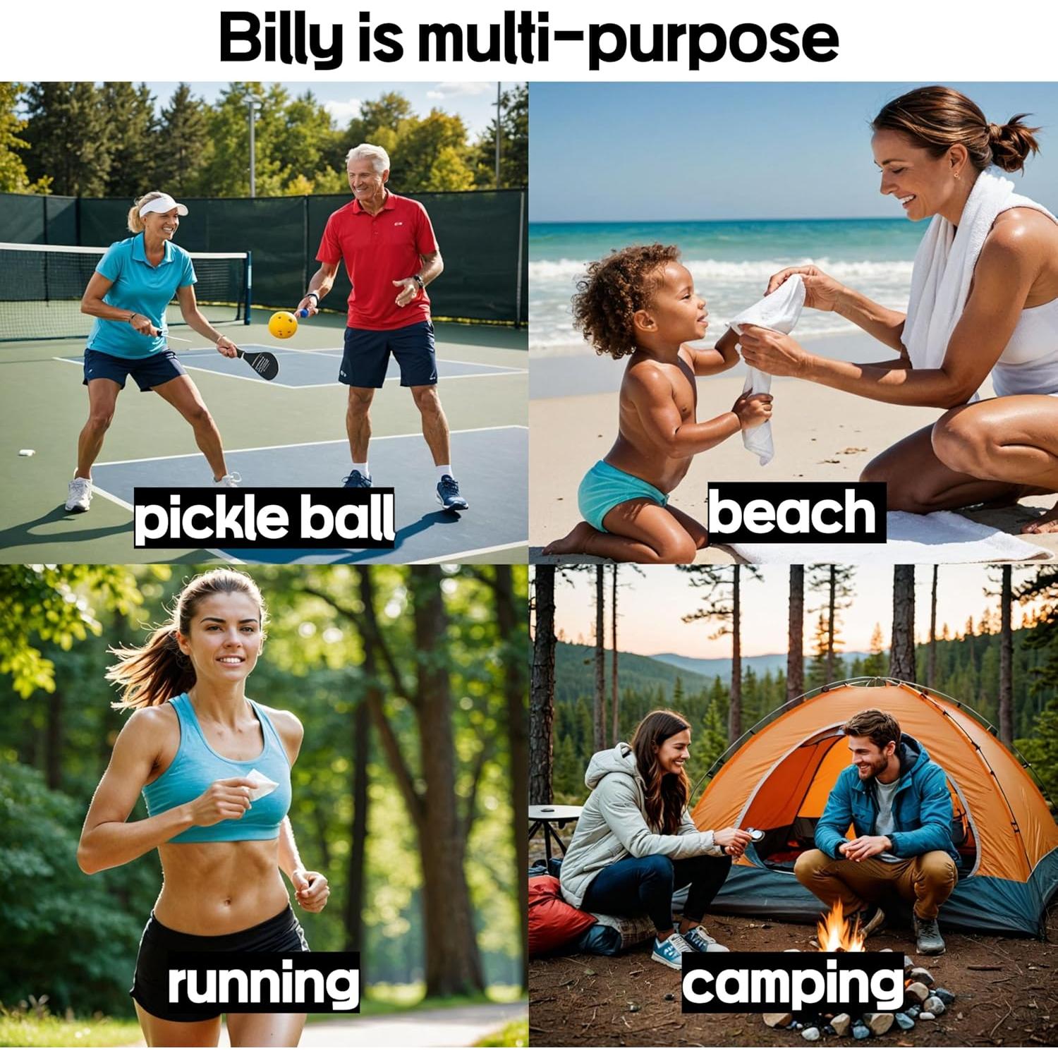 Toallas Comprimidas Desechables Billy 25PCS 100% Viscosa Grande