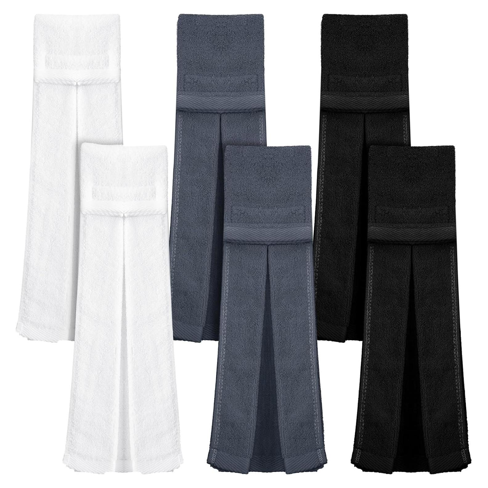 Toallas de Mano de Algodón Moukeren 6 Pcs para Deportes